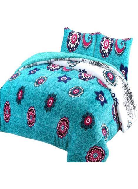 CUBRECAMAS CON CHIPORRO 2 PLAZA SUPER SUAVES D22-1