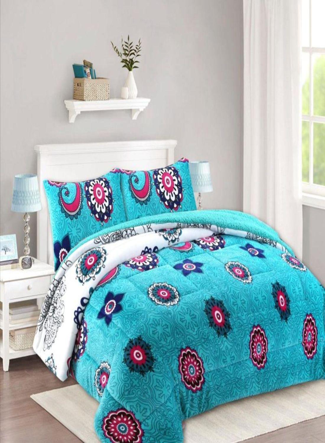 CUBRECAMAS CON CHIPORRO 2 PLAZA SUPER SUAVES D22-2