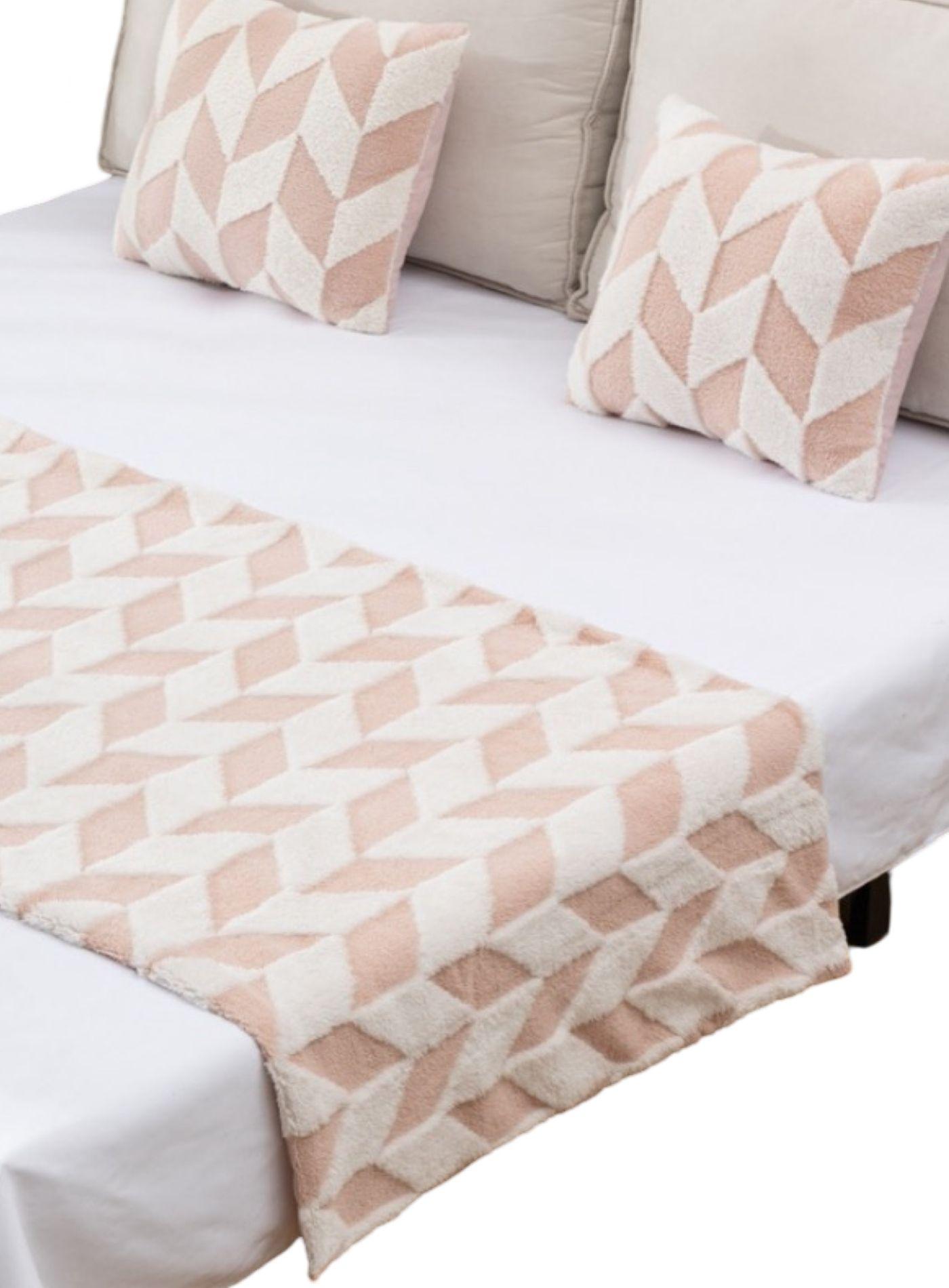 SET DE PIECERA MAS 2 FUNDAS RASTROJAR ELEGANTE DC38-1