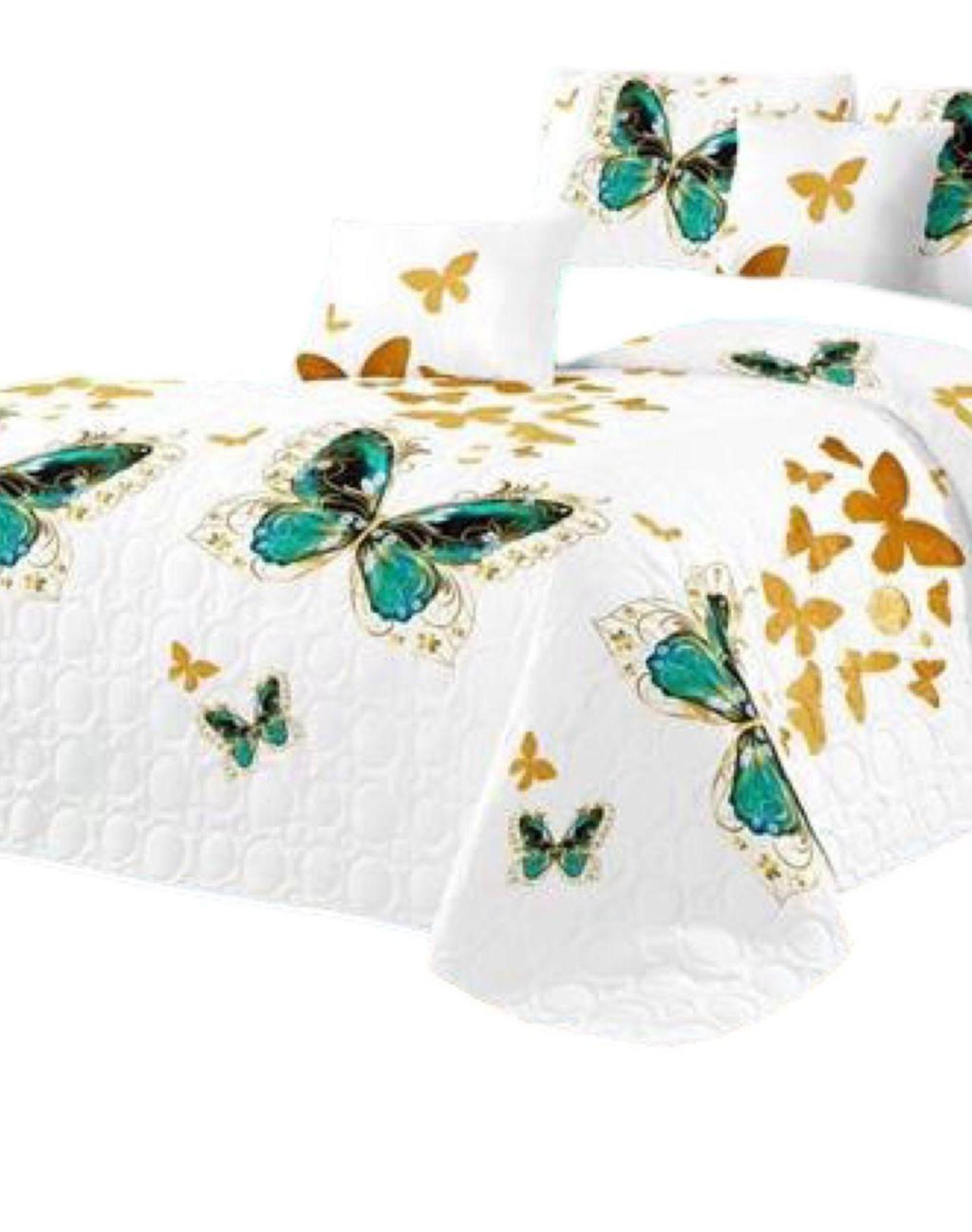 Quilt Verano 2 Plazas+2 Fundas Verano Suave 13n48-1
