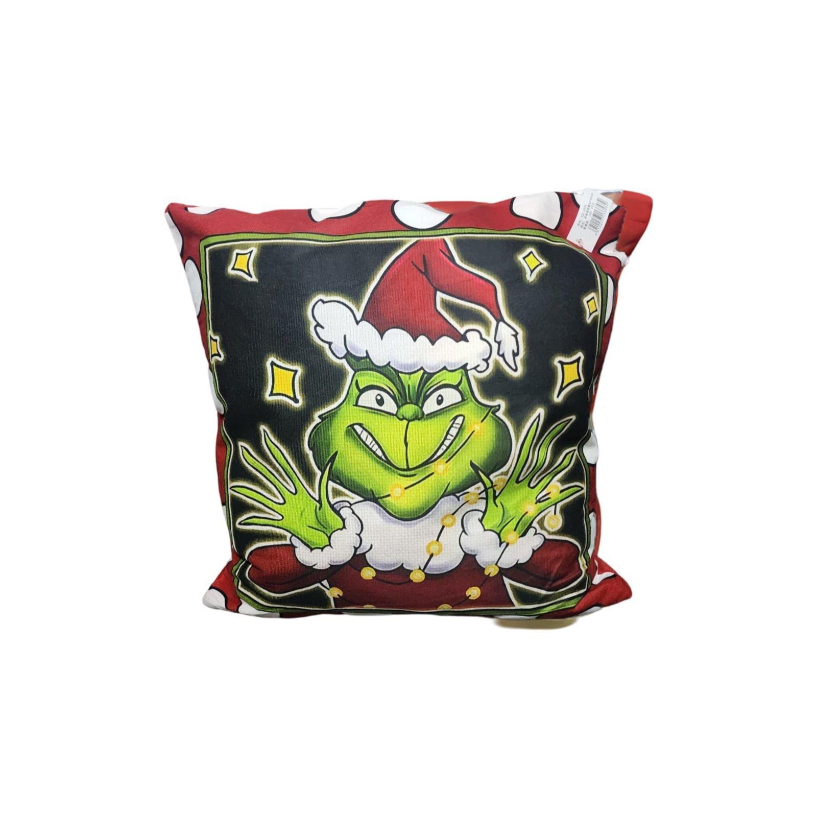 Pack de 4 Fundas De Cojín De Navidad De 45x45 Cm Modelos surtidos DEL GRINCH K2-4