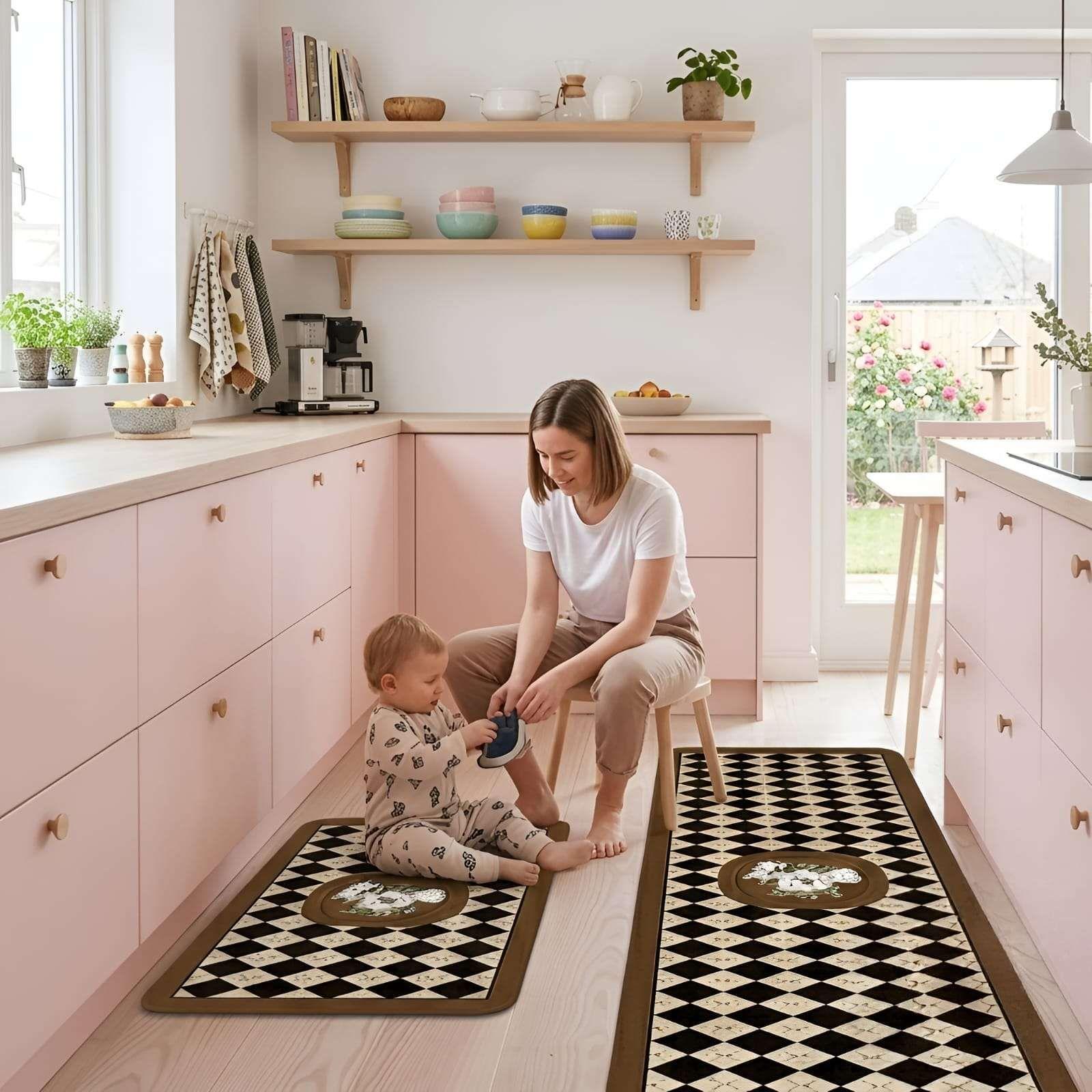 Set de Alfombras para Cocina: Diseño y Durabilidad 25-3