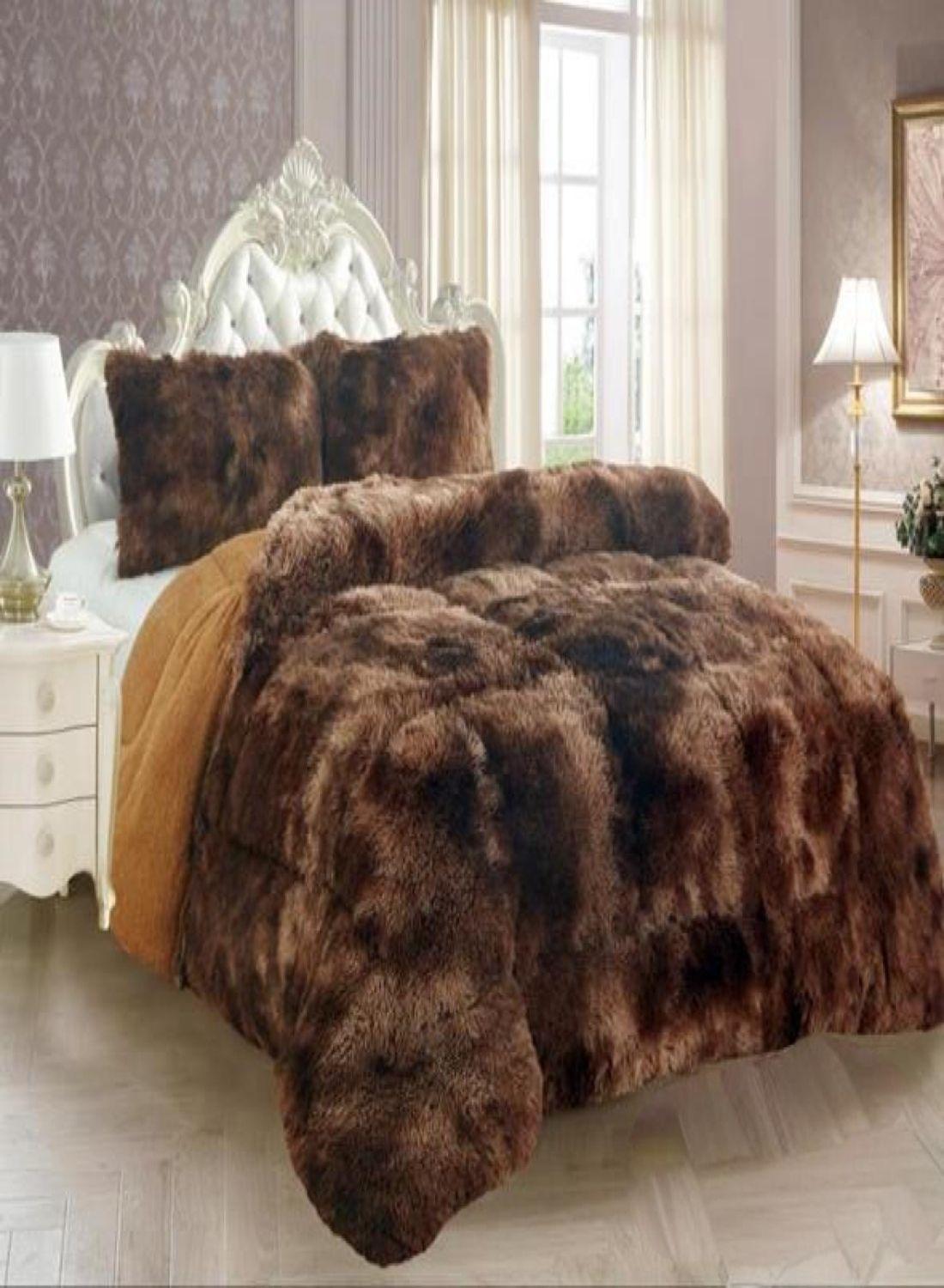 CUBRECAMA PELUDO DE INVIERNO 2 PLAZA * 1-2