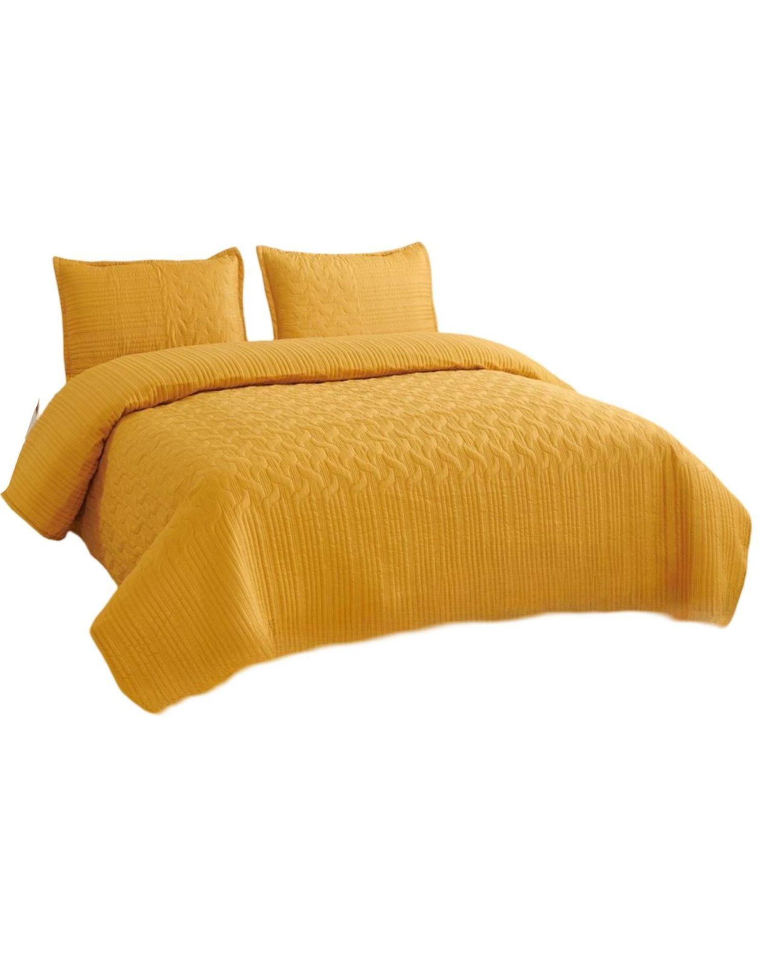 Quilt Algodón 100% - Cubrecama King/Superking D1-0
