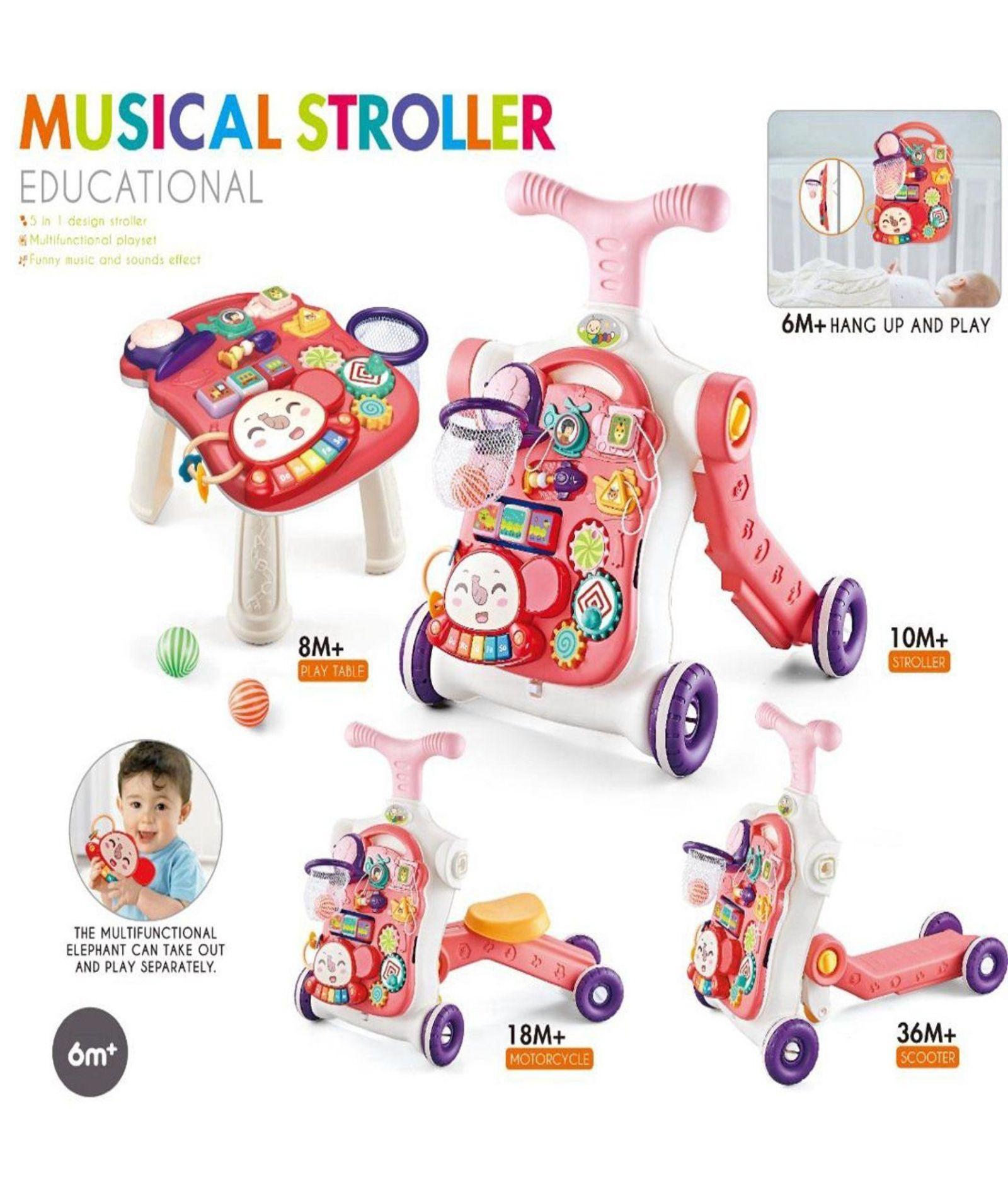 Correpasillo Musical 5 en 1 Caminador Andador-4