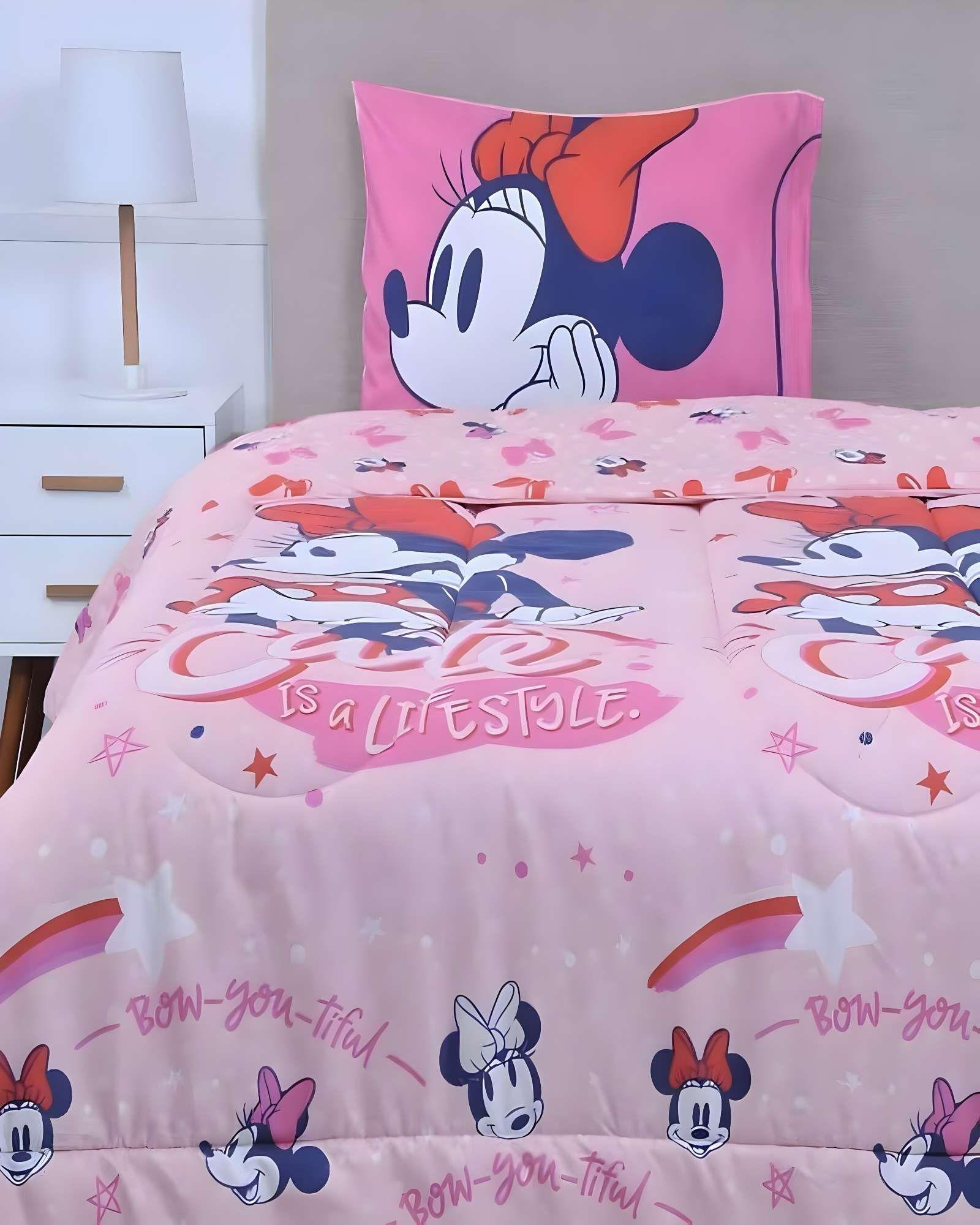CUBRECAMA ACOLCHADO INFANTIL CON DISEÑO REVERSIBLE P12-2