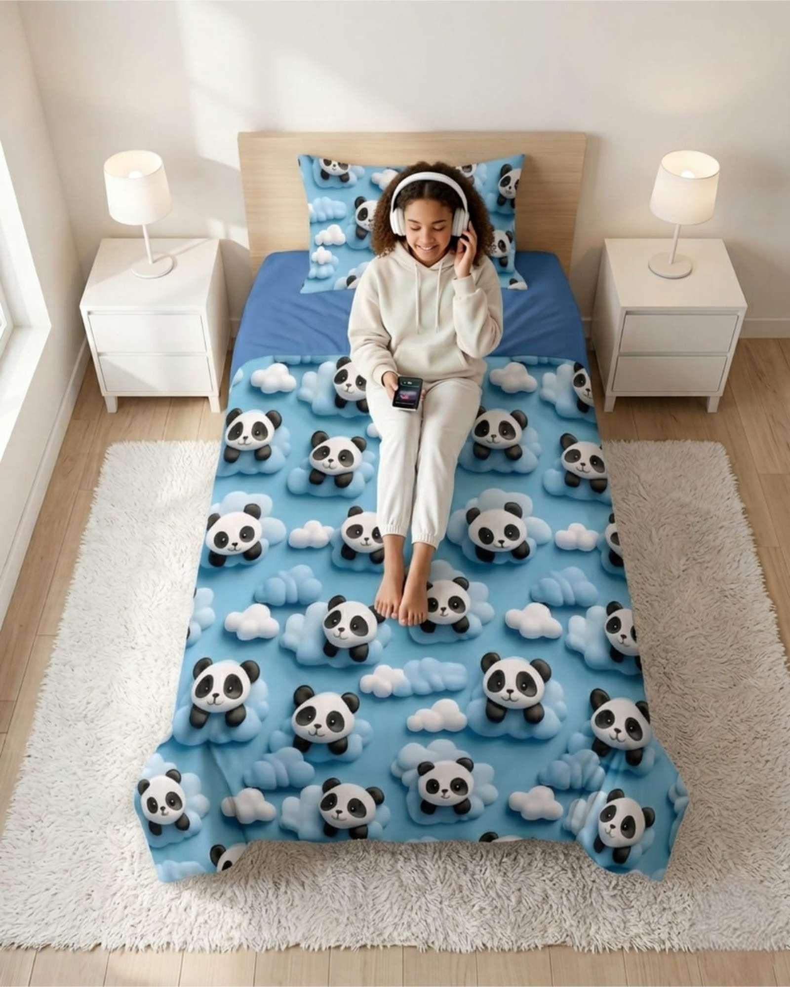 Quilt De Verano 5D Cubrecama Ligero Transpirable Plaza y Media PM14-0