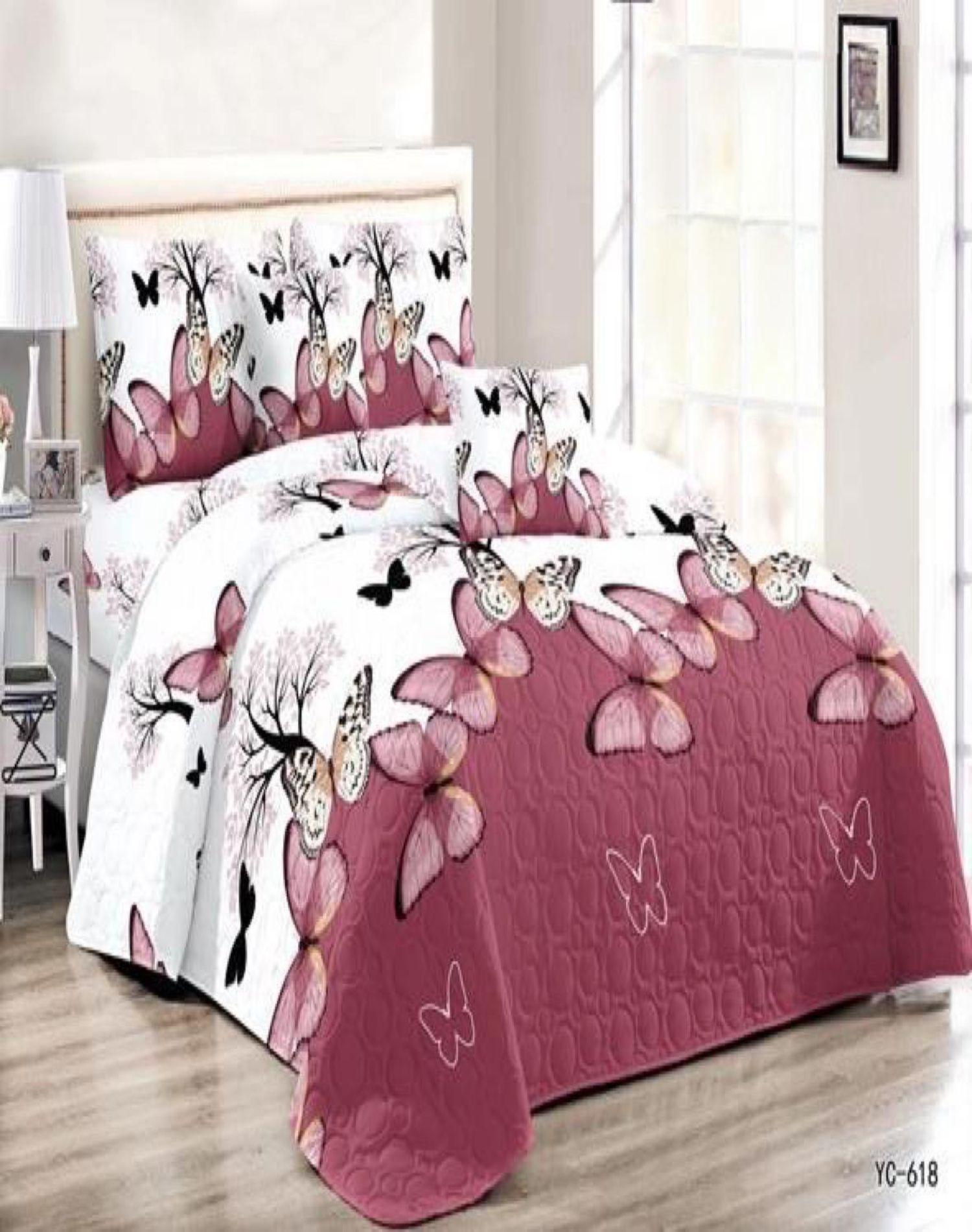Quilt Verano 2 Plazas+2 Fundas Verano Suave 13n05-2