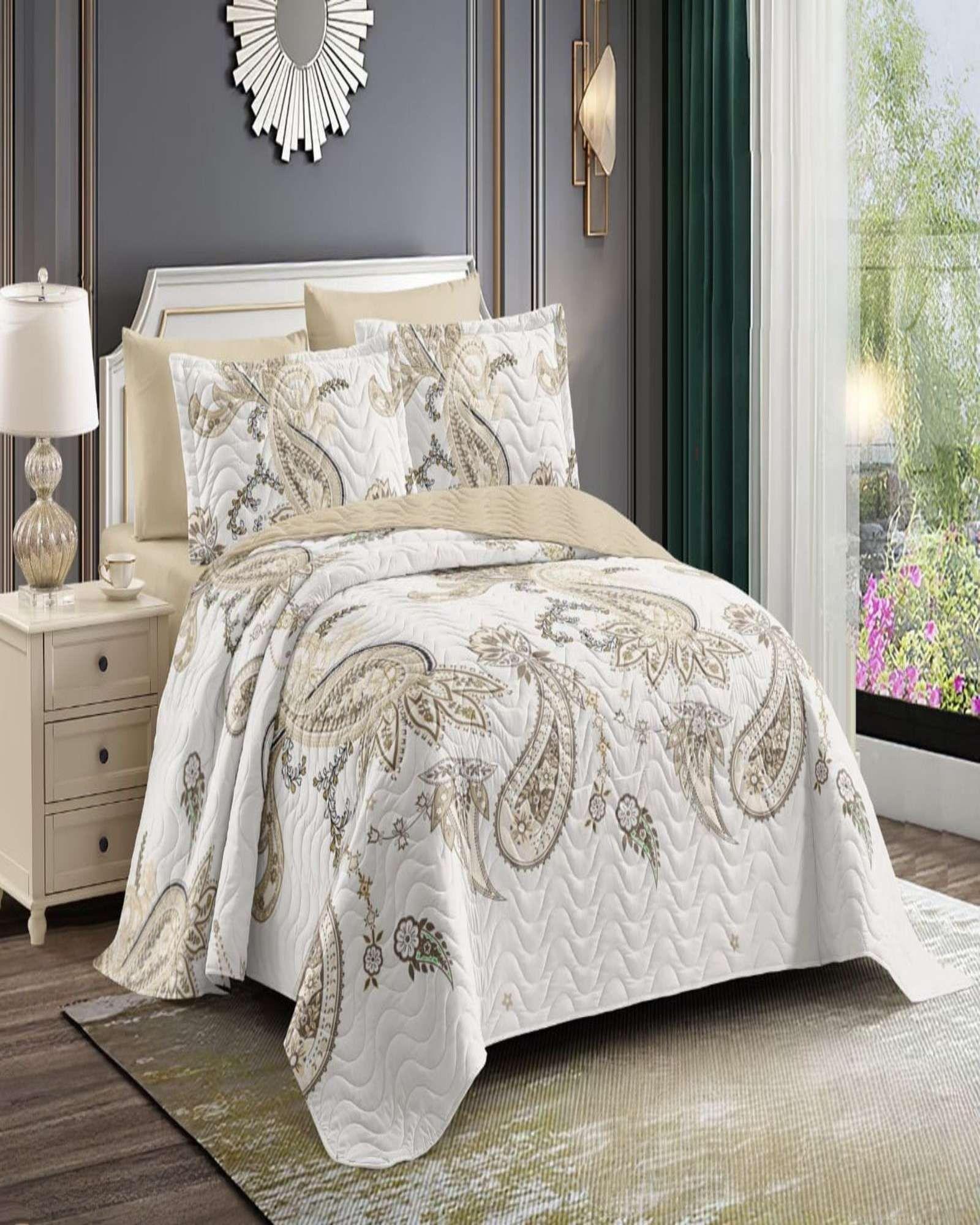 COBERTOR QUILT PRIMAVERA VERANO 2 PLAZAS R1-2