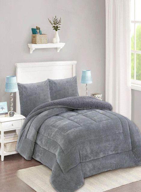 CUBRECAMAS CON CHIPORRO PLAZA Y MEDIA SUPER SUAVES D13-2