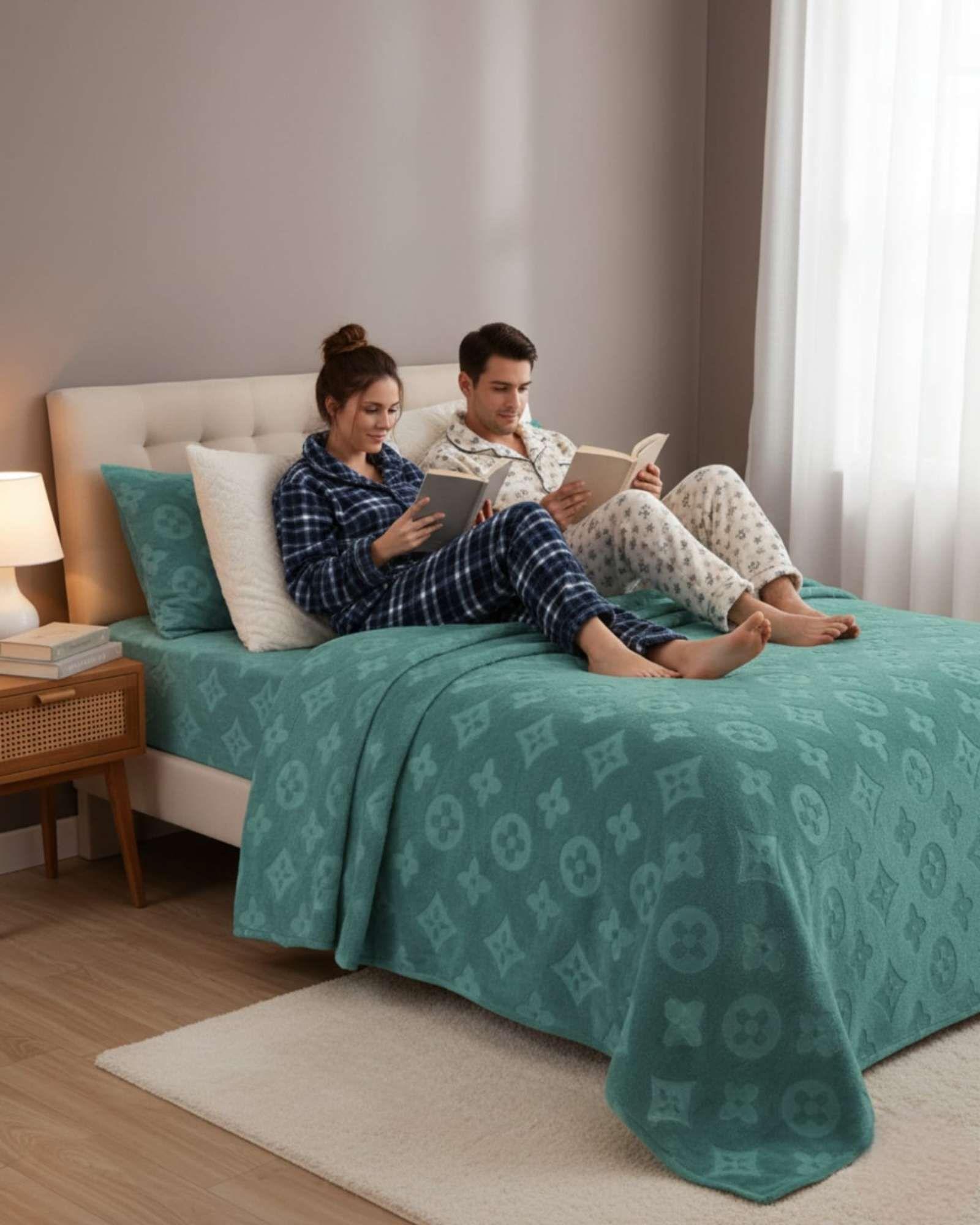 Sabanas 2 Plazas de Polar Plush Invierno y Suavidad Premium M4-2