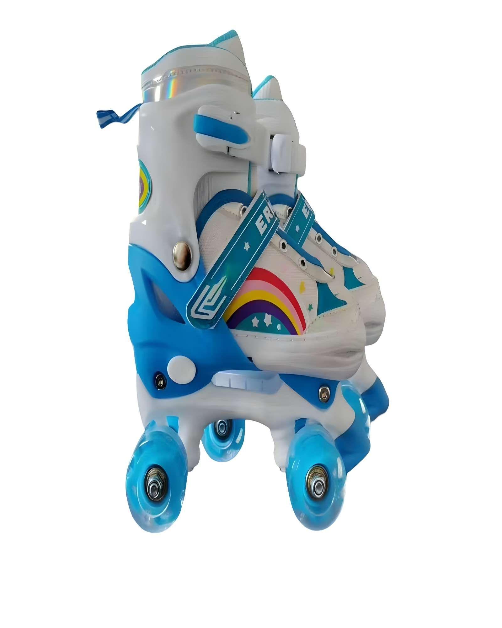 PATIN 4 RUEDAS CON LUCES Y KIT TALLA S 31-34 A6-1