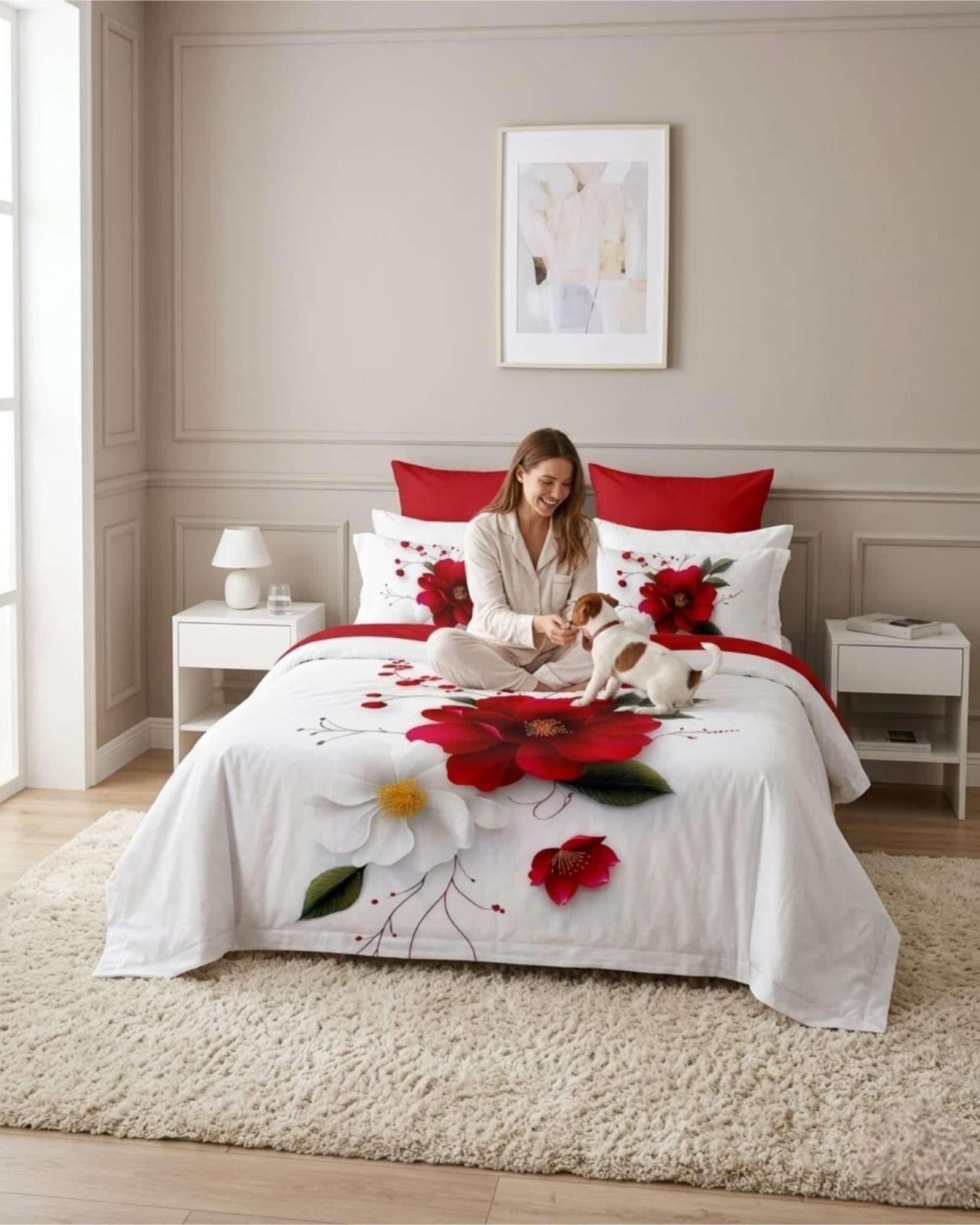 Quilt De Verano 5D Cubrecama Ligero Transpirable King K7-3