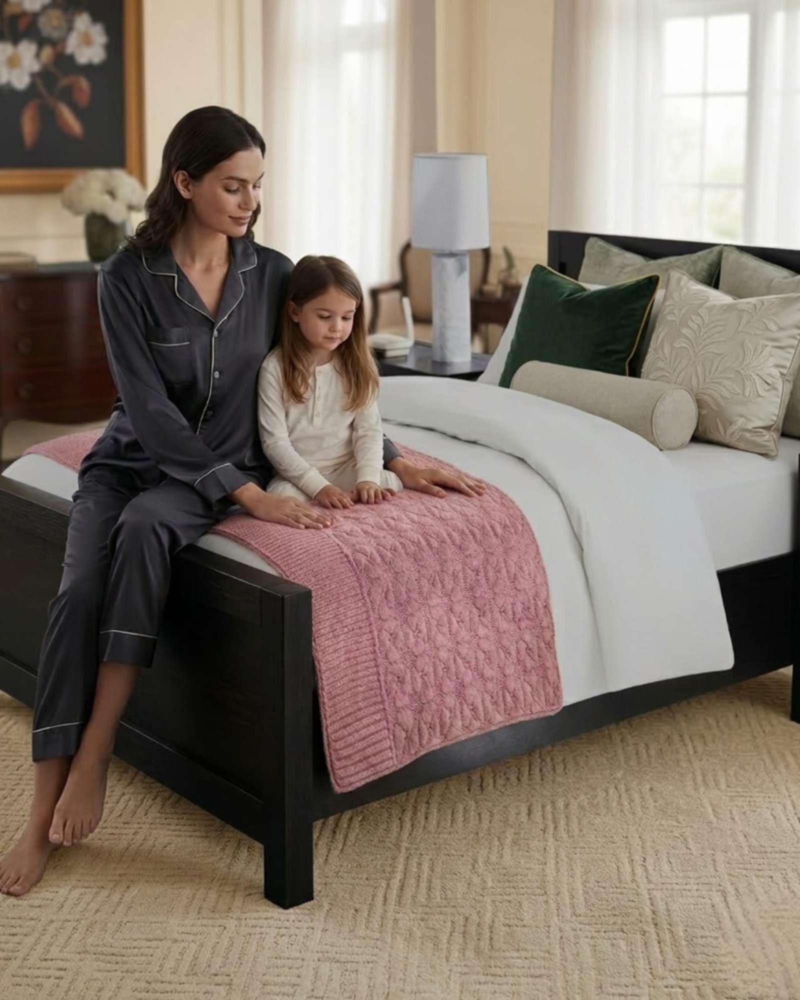 Piecera de Cama Moderna Con Textura Ultra Suave m4-4
