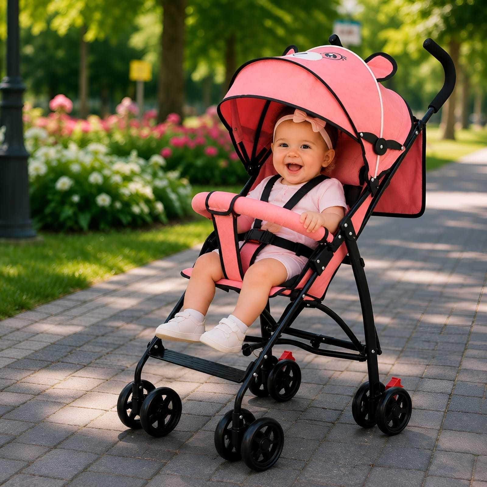 Coche Paseador Liviano y Plegable para Bebé 01-3