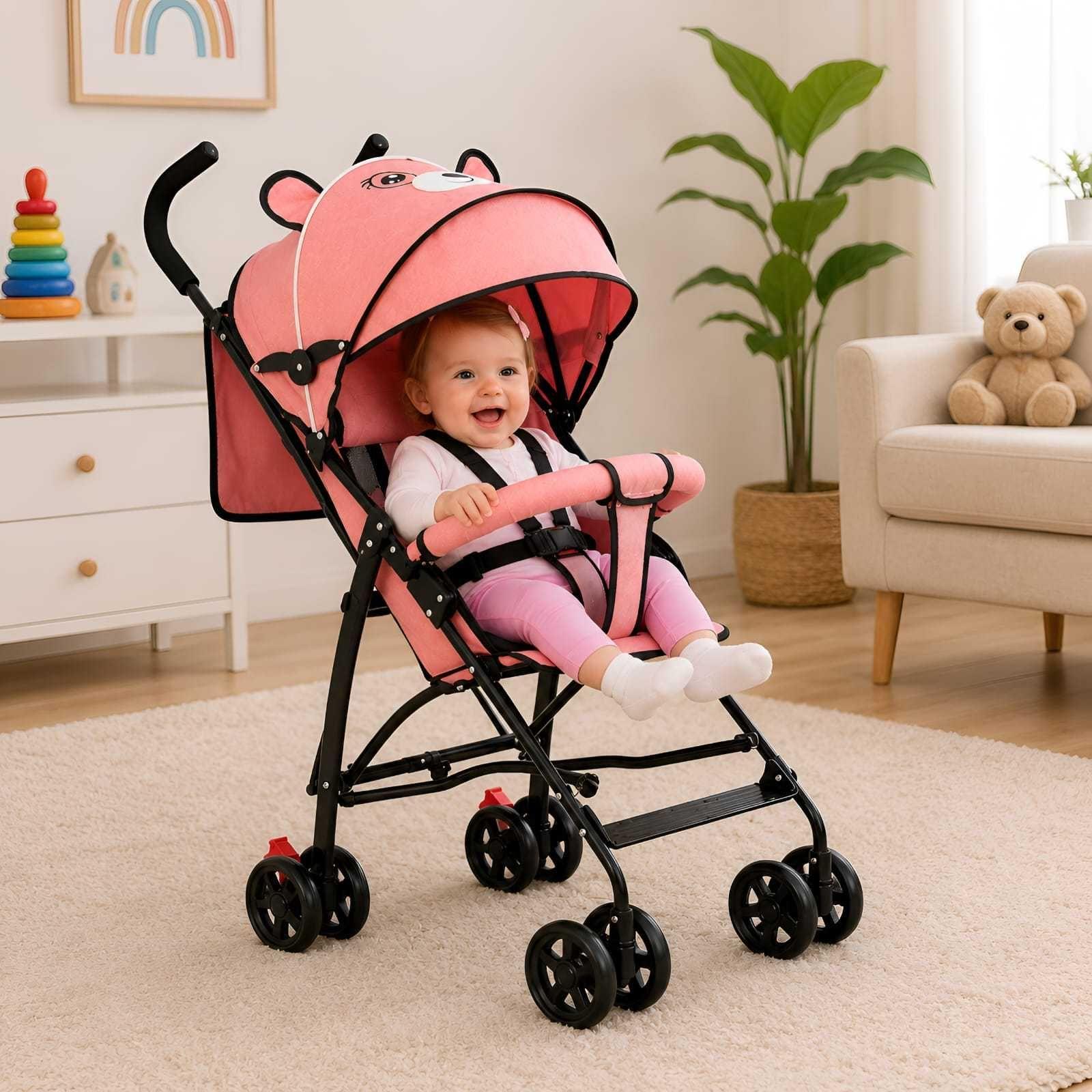 Coche Paseador Liviano y Plegable para Bebé 01-4