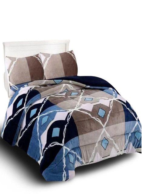 CUBRECAMAS CON CHIPORRO PLAZA Y MEDIA SUPER SUAVES D21-0