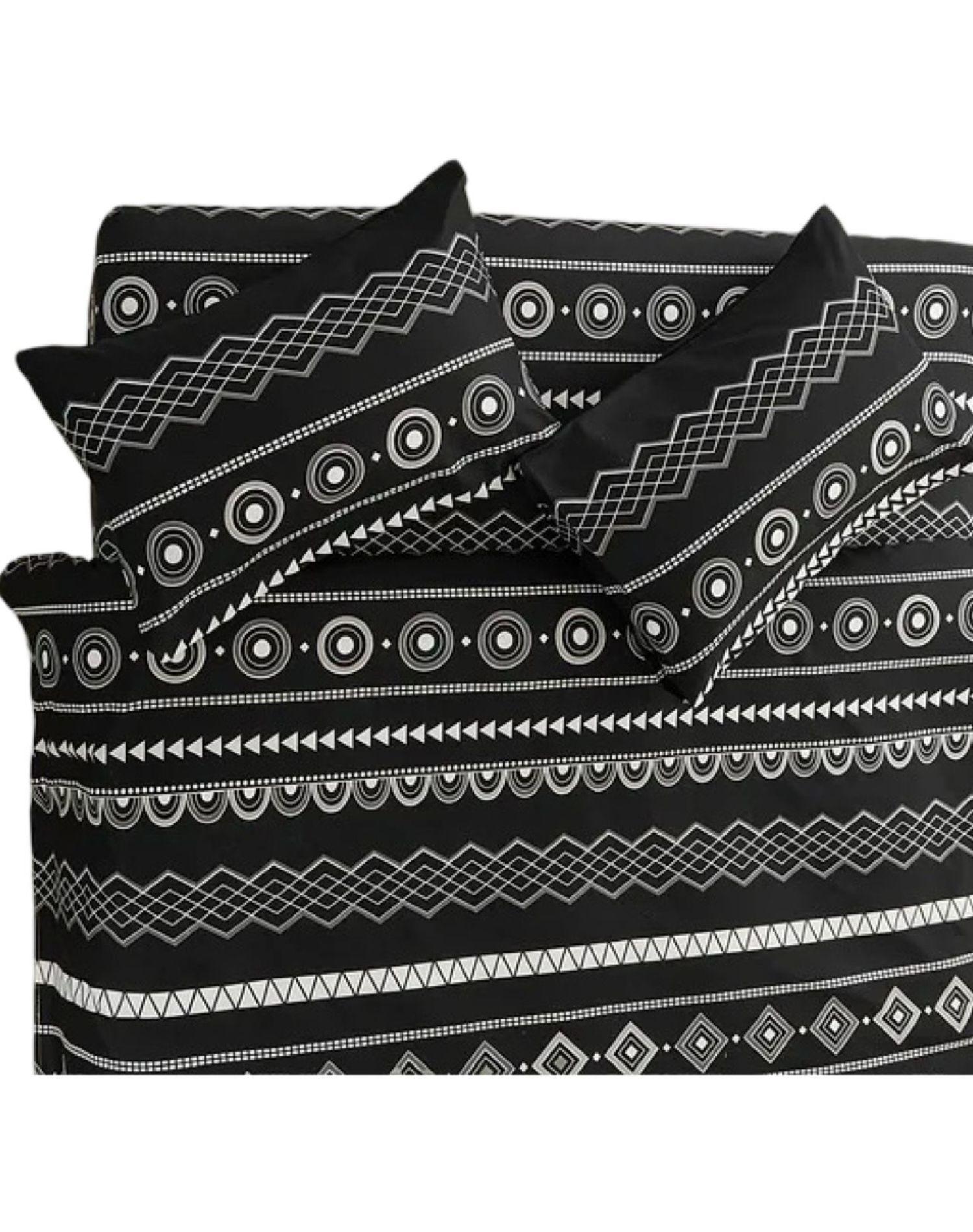 Juego Sábanas 144 Hilos 2 Plazas (Plaza + 2 Fundas) B8-0