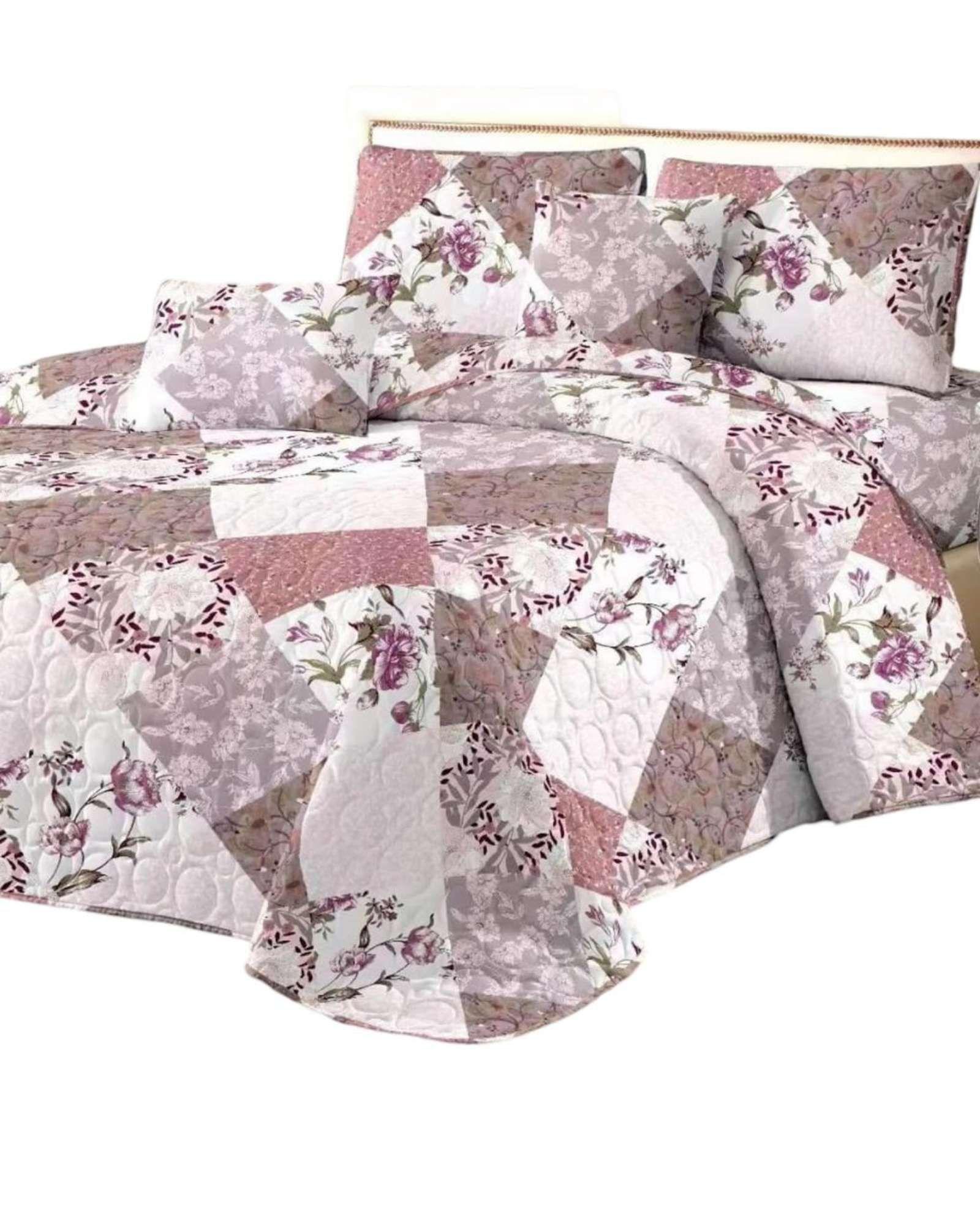 COBERTOR QUILT PRIMAVERA VERANO 2PLAZAS Y10-0