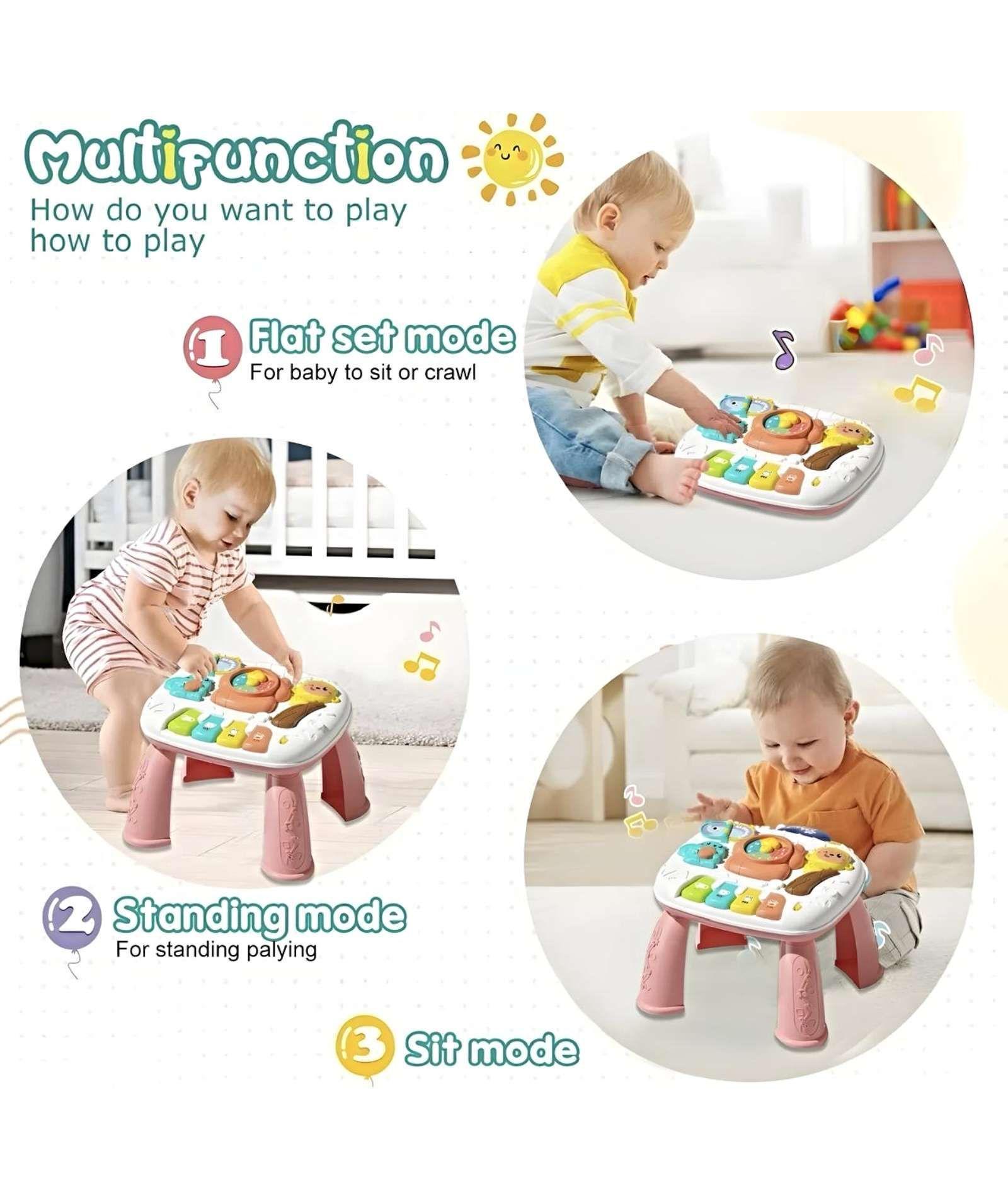 Mesas de actividades para bebés con Luz Y Sonido -3