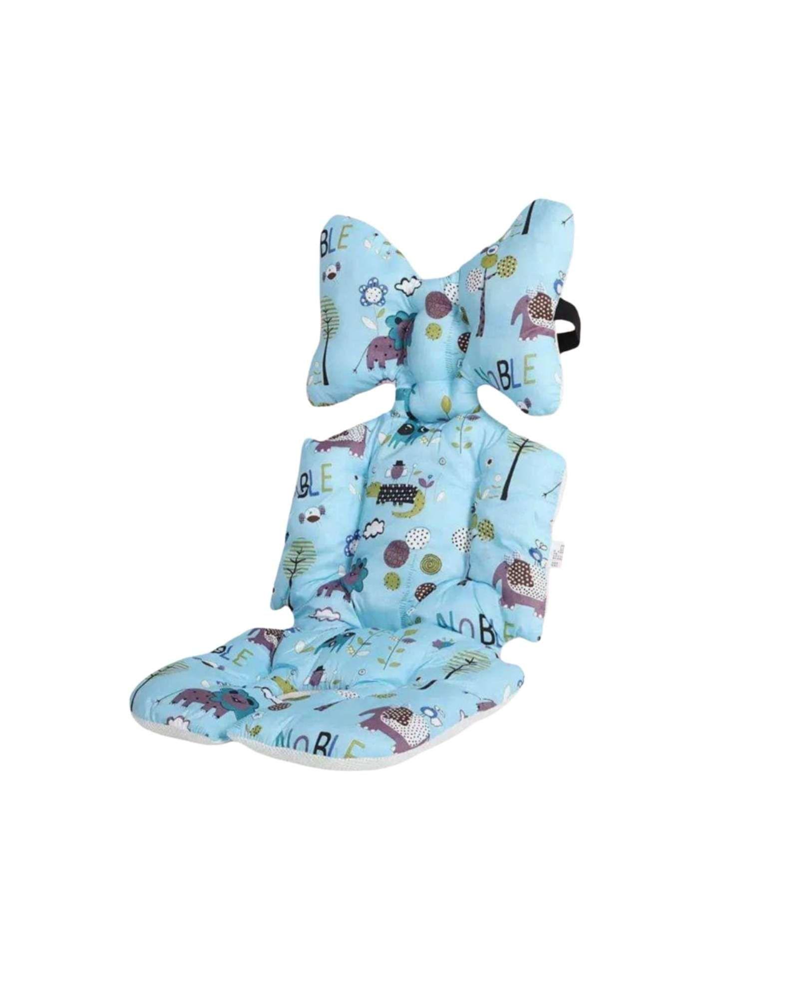 Cojín Reductor para asientos de Lujo para Bebéscolor azul Confort y Soporte Total-2