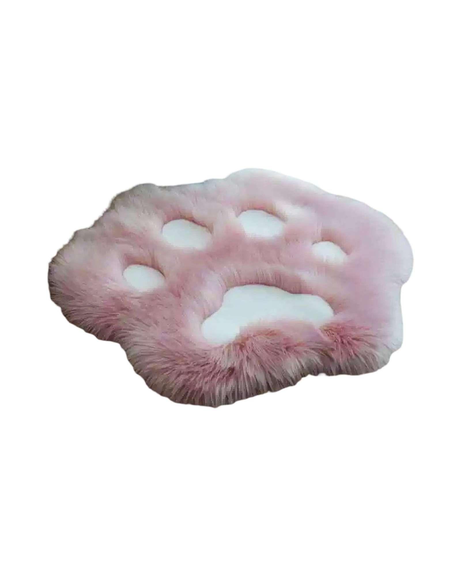 Alfombra Huellita De Gato Ultra Suave Varios Colores 70x80 negro-2