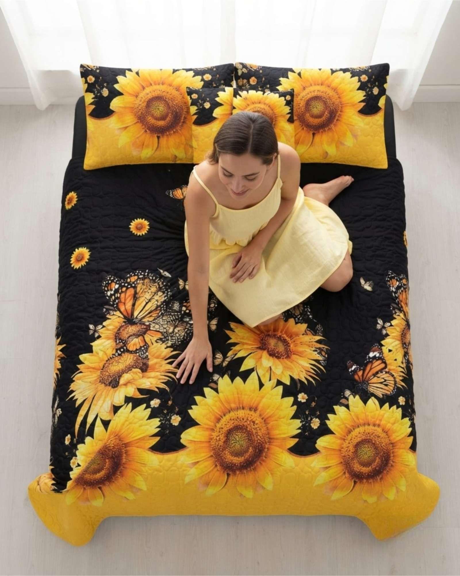 Quilt De Verano King Transpirable Y Suave m15-3