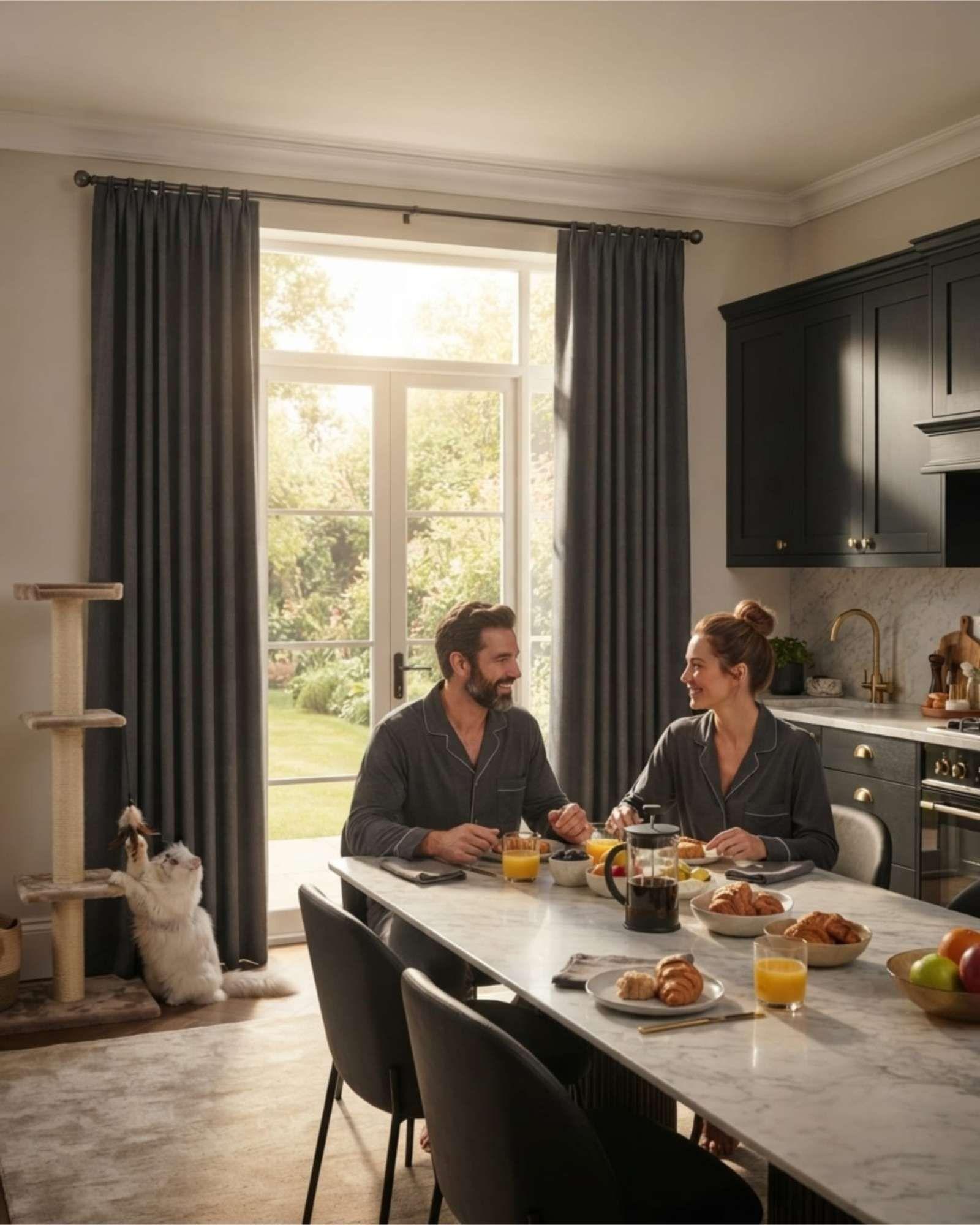 Cortinas Blackout De Alta Densidad Y Diseño Sofisticado m4-3
