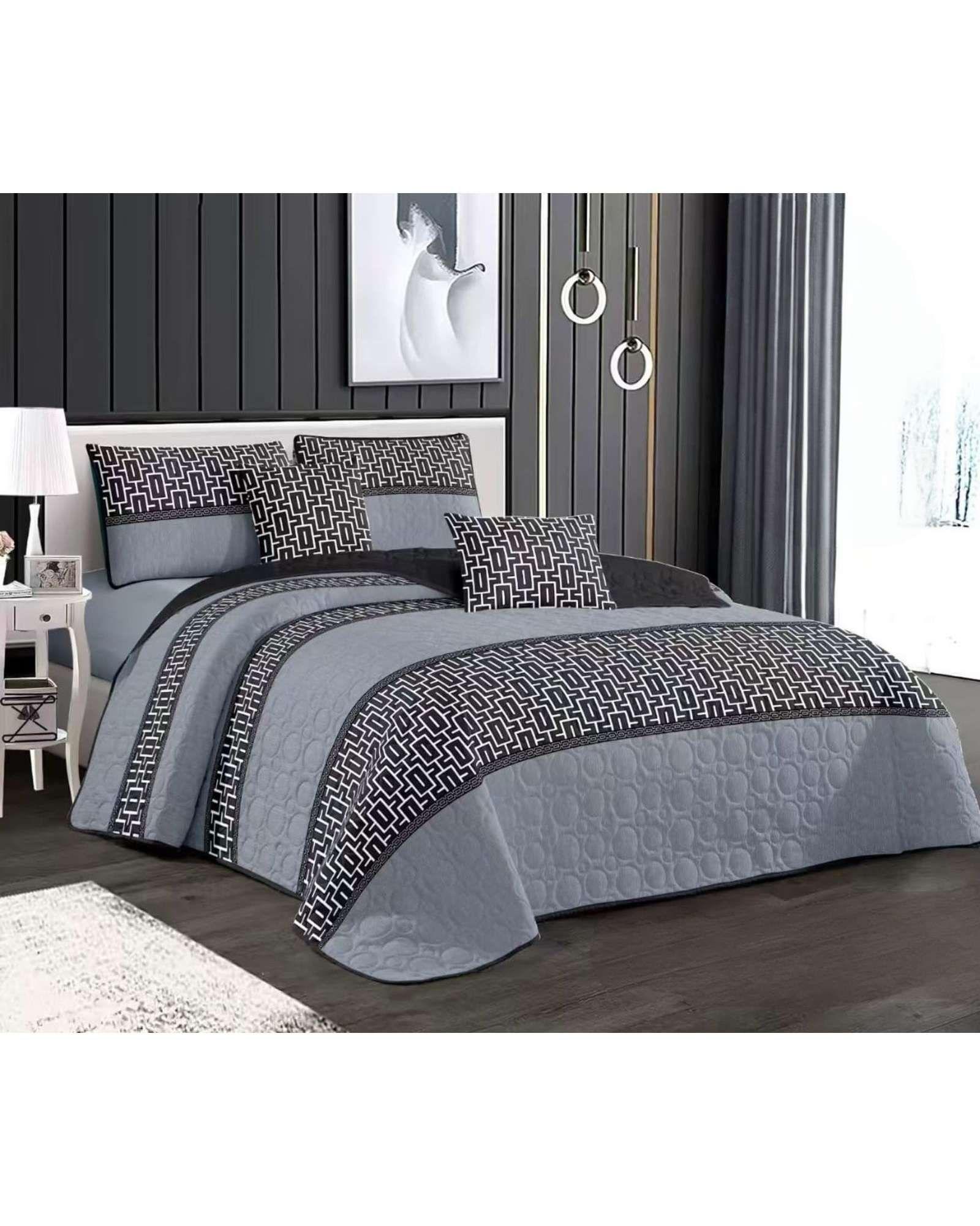 COBERTOR QUILT PRIMAVERA VERANO KING-SUPER KING  D6-2
