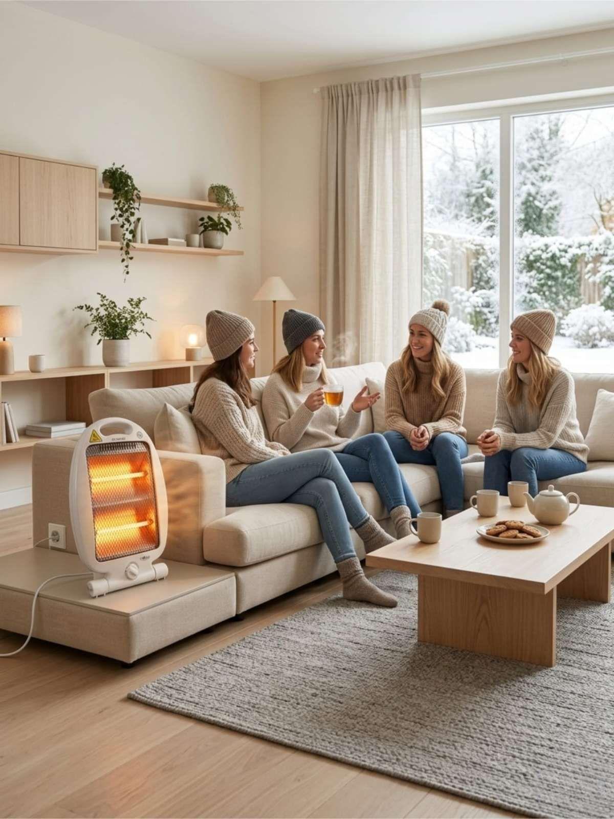 Calefactor electrico de Cuarzo Vamcouver Doral-4