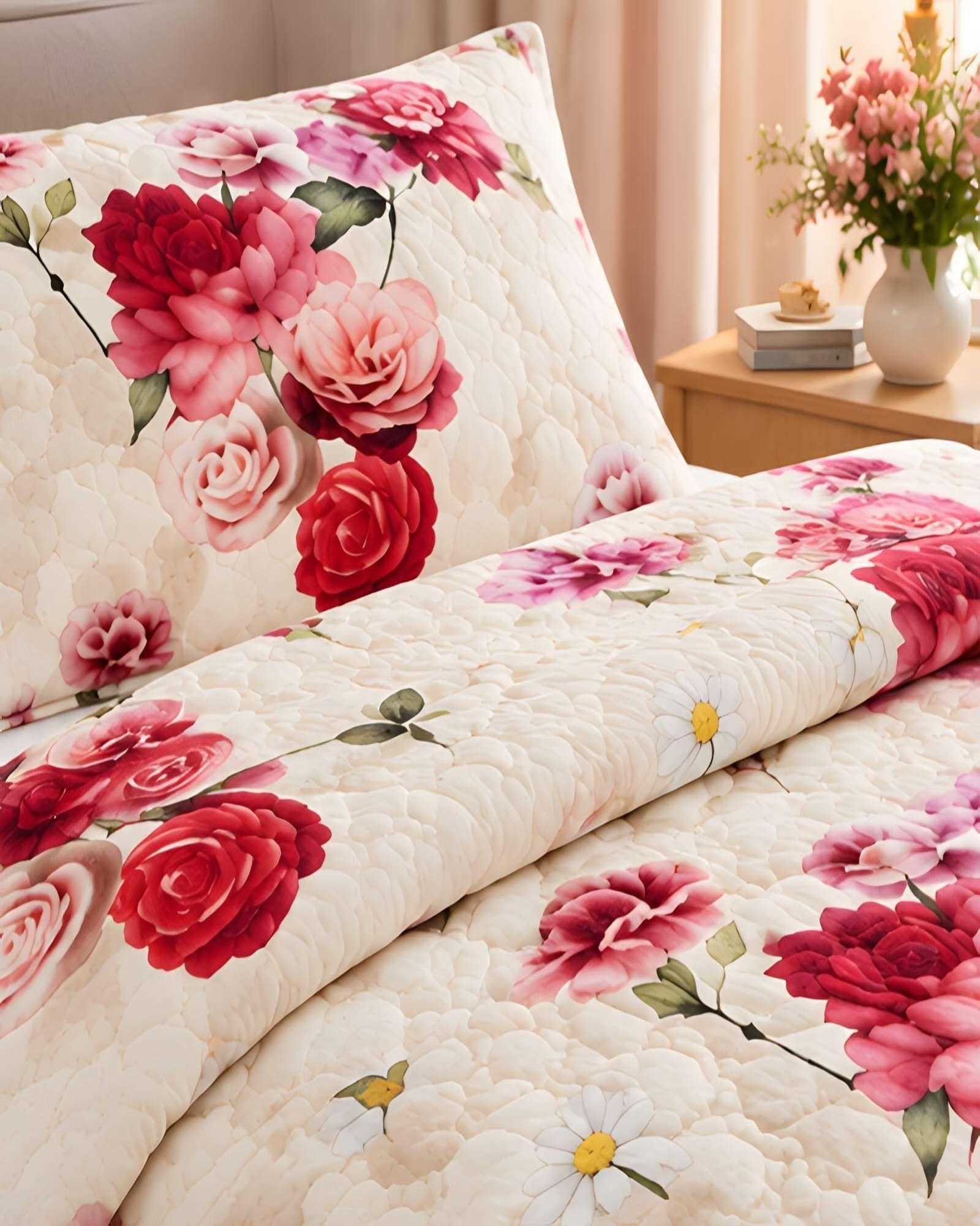 Quilt Plaza Y Media Delgado De Verano Mas Almohada Y Funda m9-3