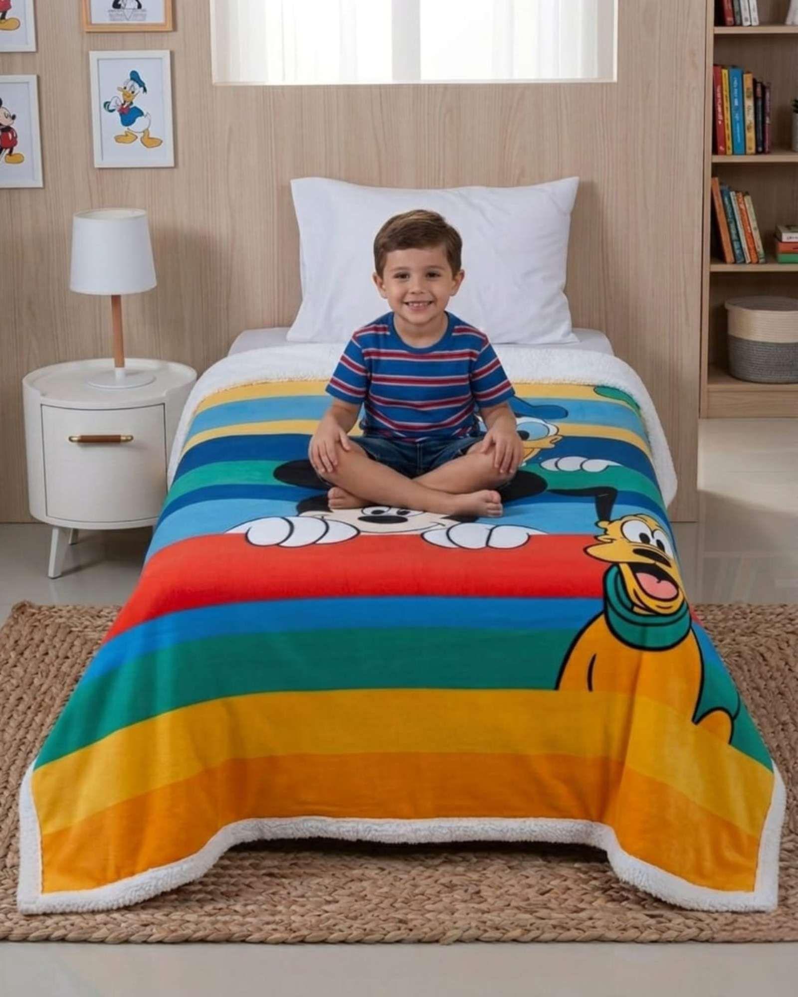 FRAZADAS POLAR SHERPA PLAZA Y MEDIA m4-4