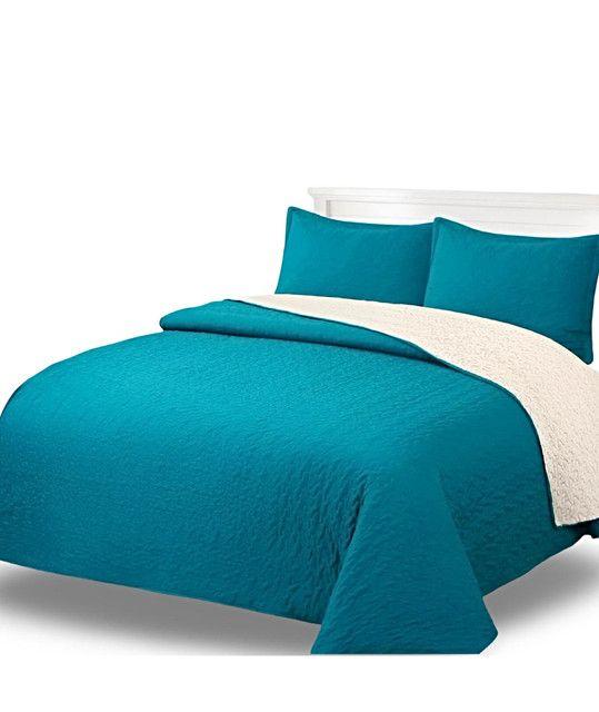 COLCHA QUILT SHERPA INVIERNO PLAZA Y MEDIA C22-0