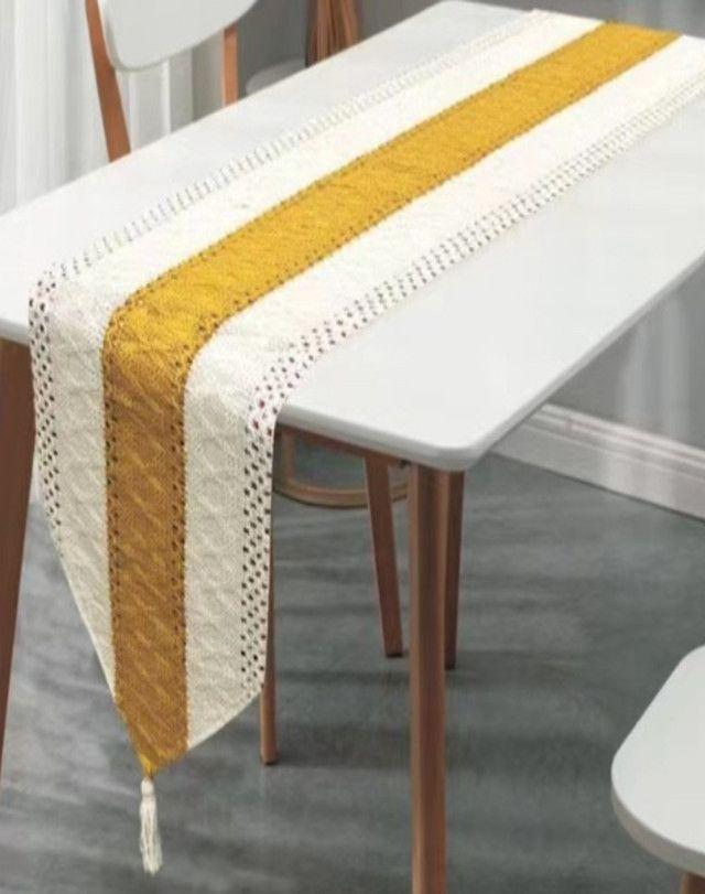 CAMINO DE MESA 30 X 180cm Amarillo-2