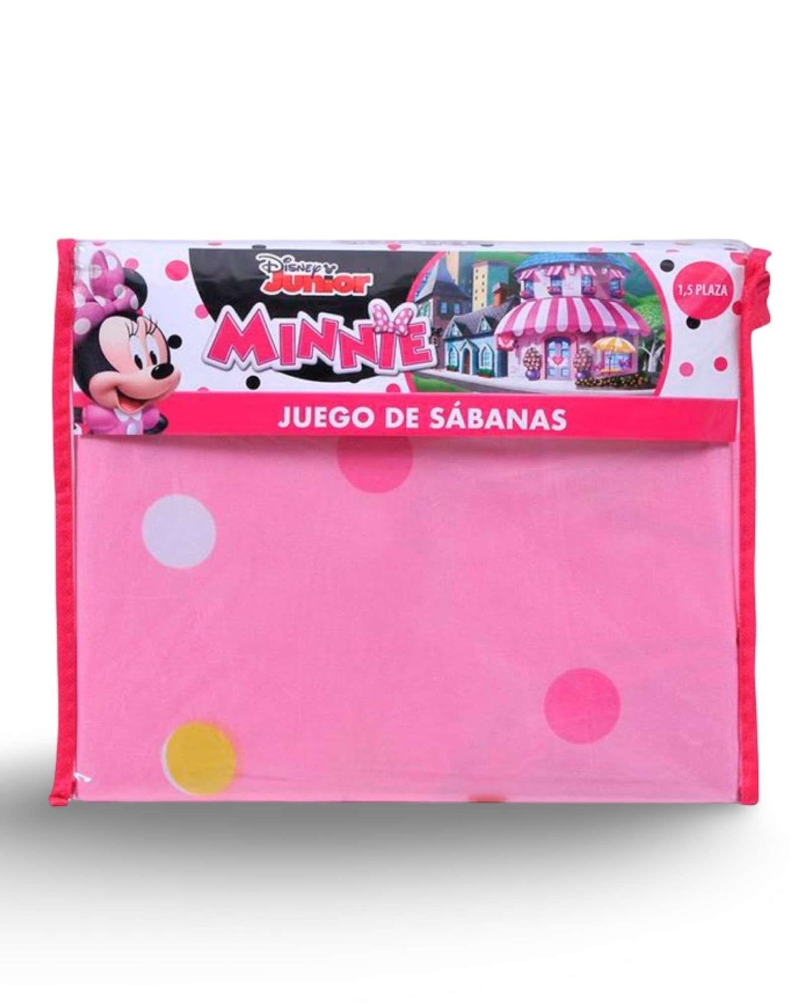 Sabanas infantil Minnie 2 Plazas Mashini-3