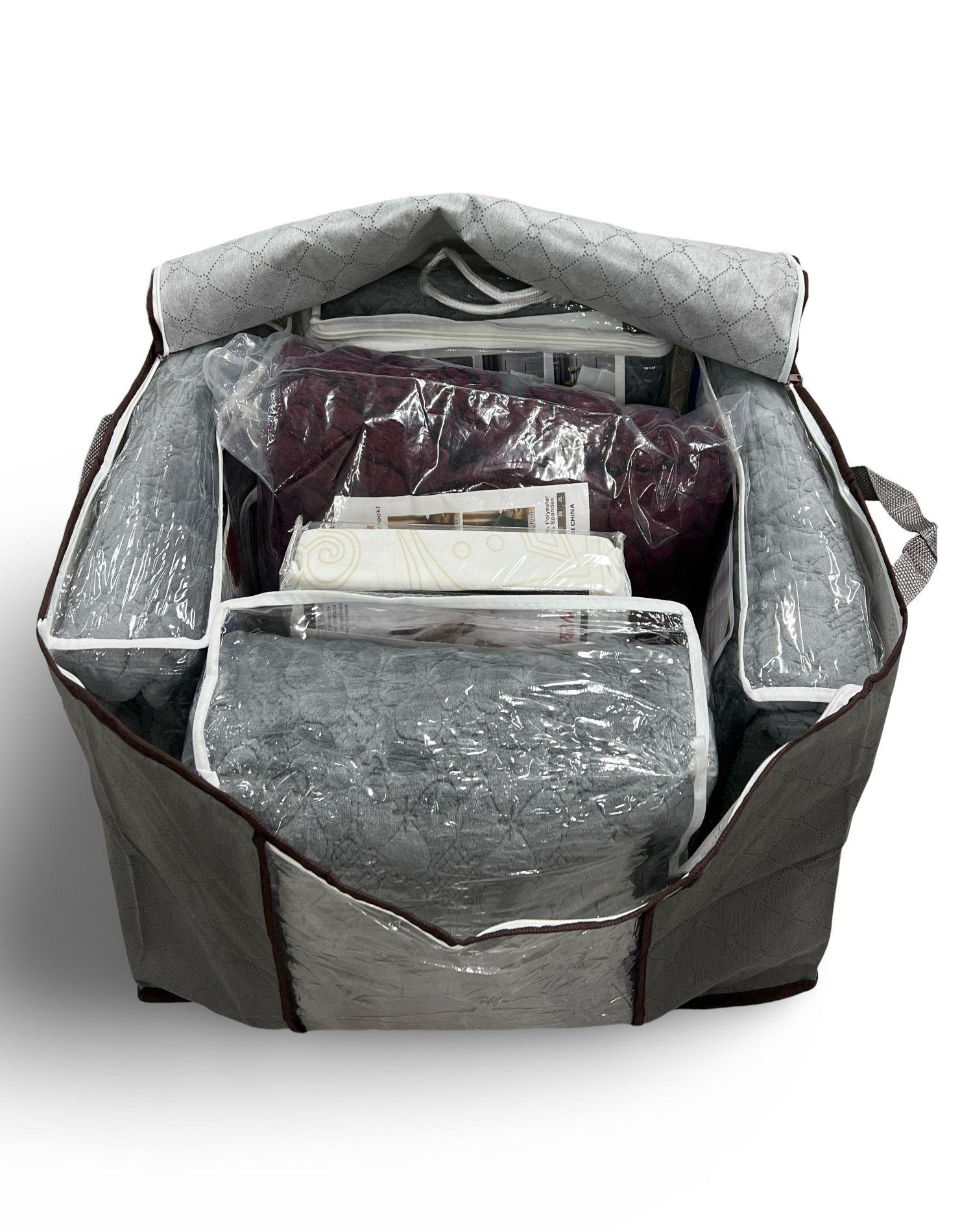 Set de 3 Bolsas Plegables para Ropa y Mantas-2