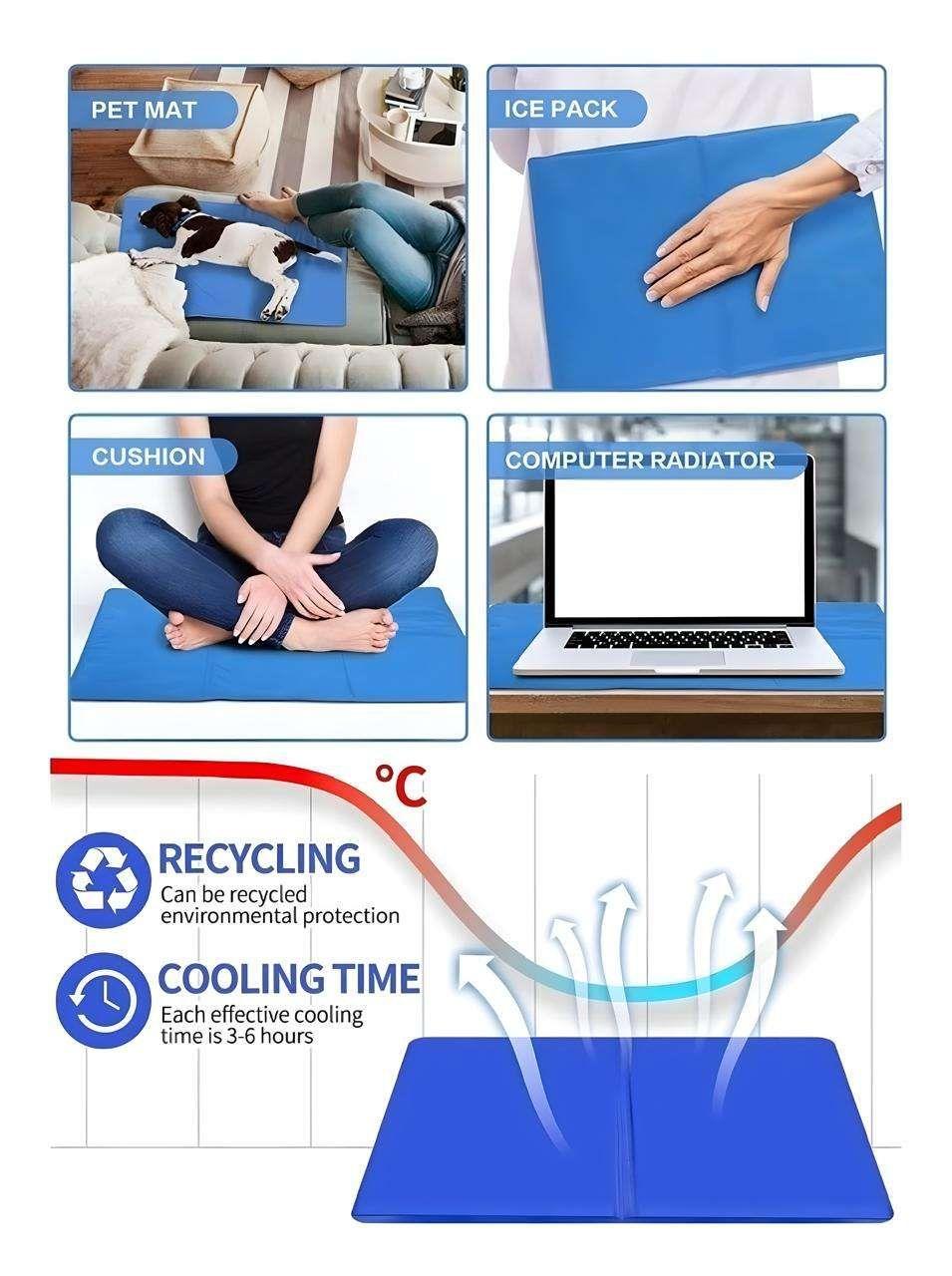 CAMA MANTA REFRESCANTE PARA PERROS Y GATOS TALLA MD 50 X 65 CM-4