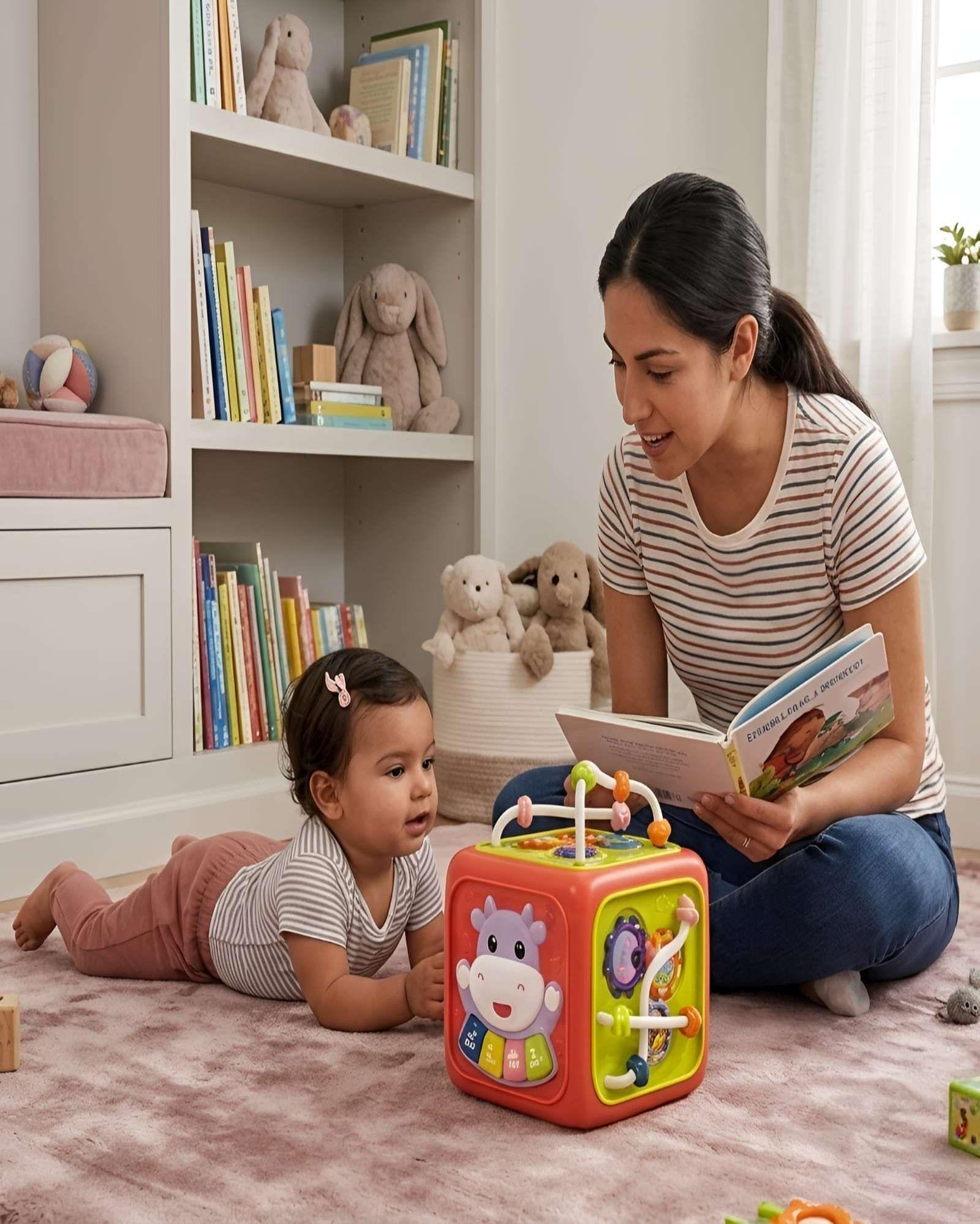 Juguete Para Bebé Cubo De Actividades Interactivo m1-3