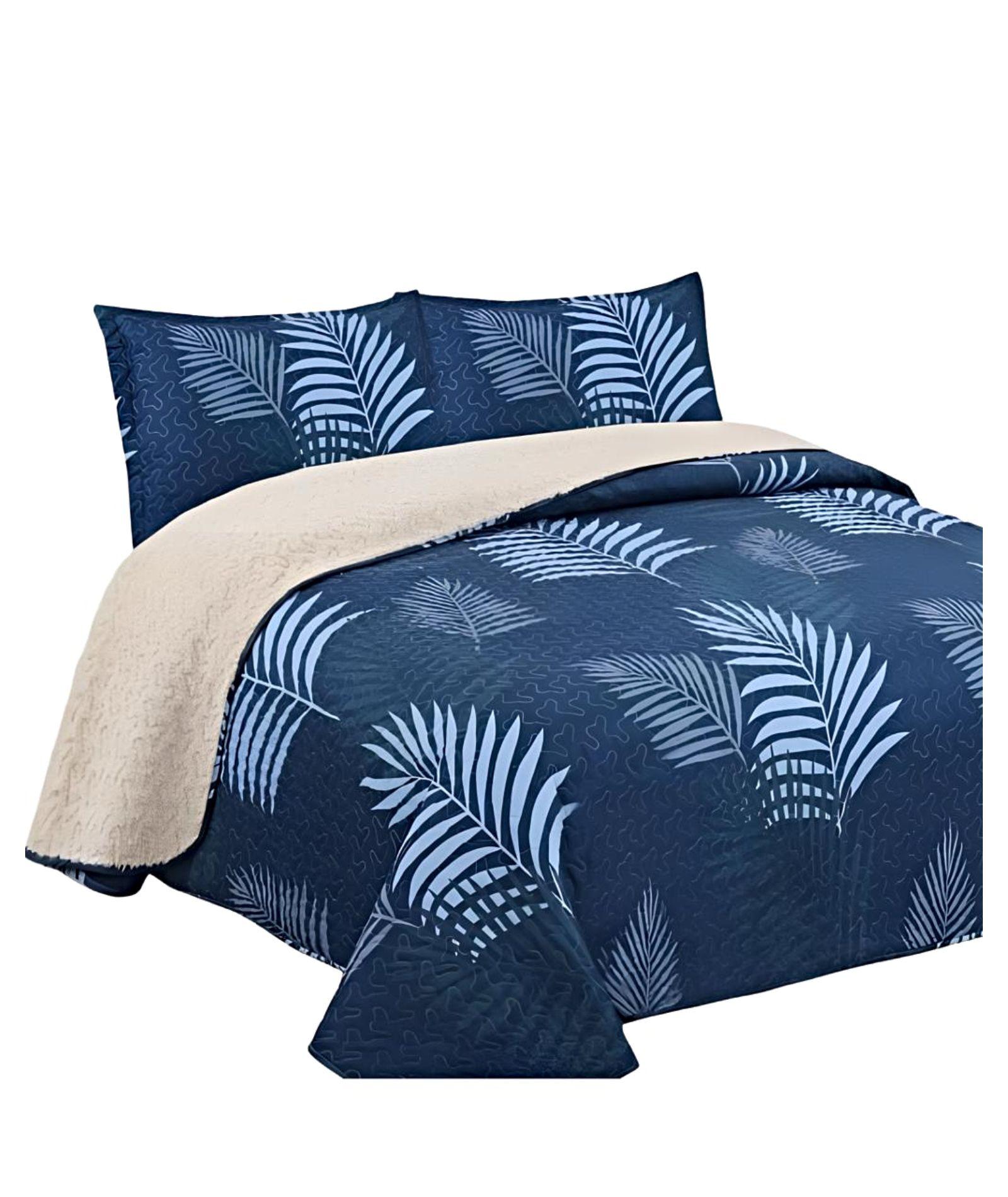COLCHA QUILT SHERPA OTOÑO INVIERNO 2 PLAZAS C26-0