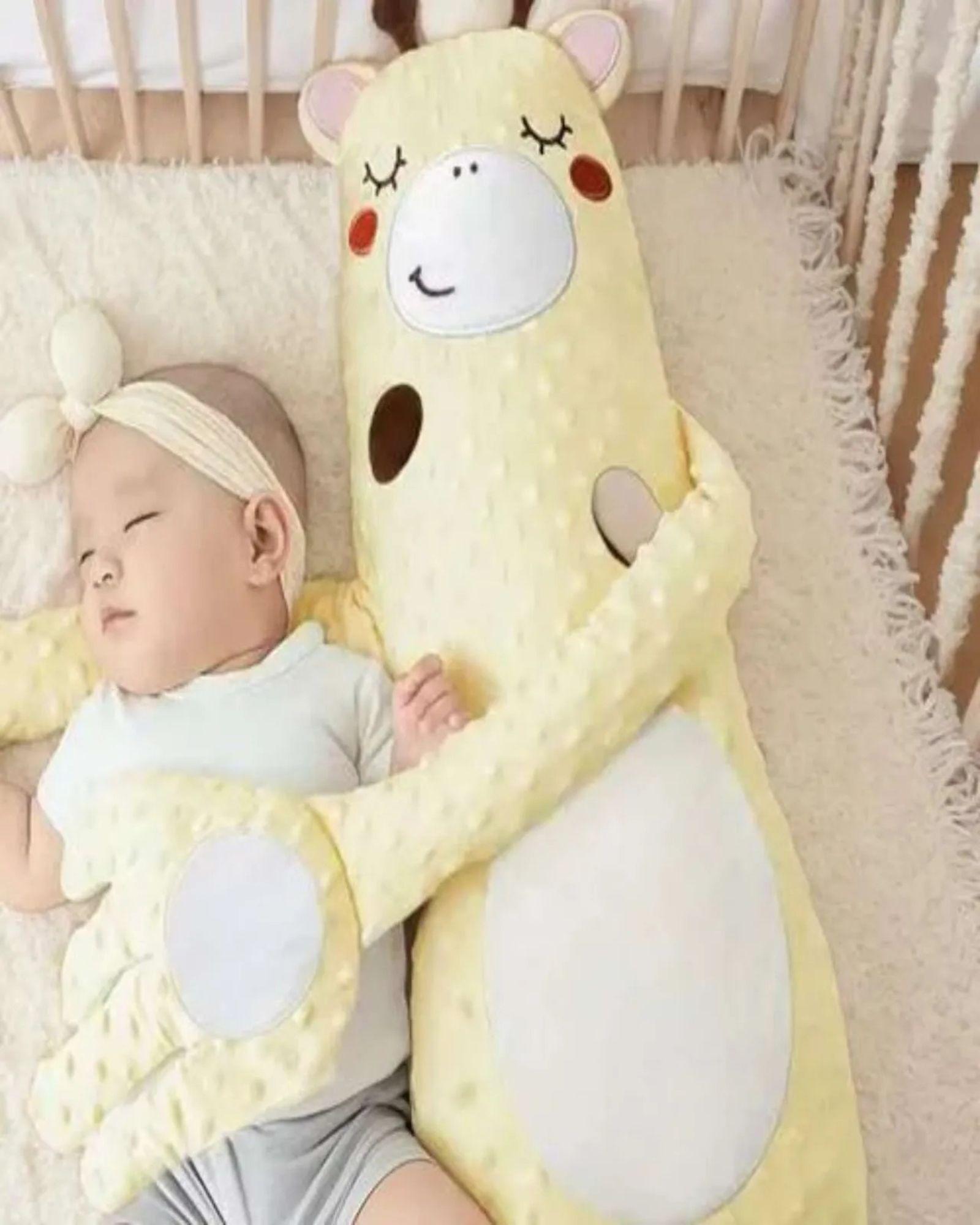 Peluche Palma Calmante Para Bebé Jirafa Amarilla-4