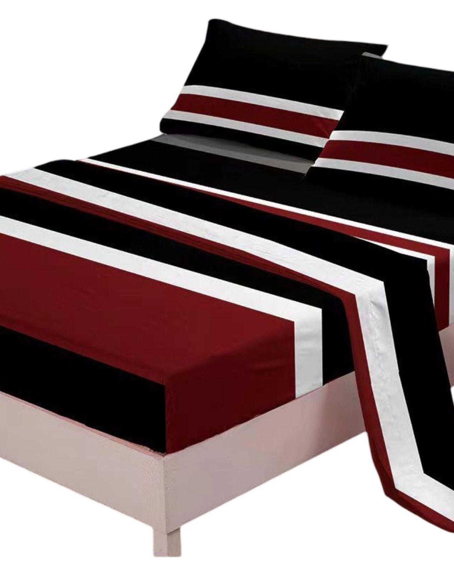 Sábanas Algodón King 100% Calidad 8O1-1