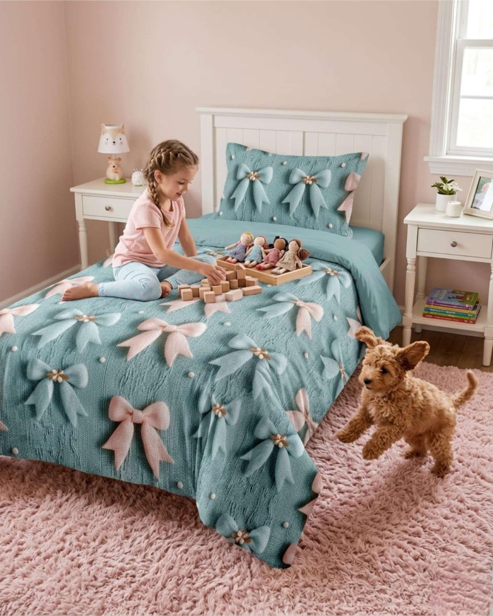 Quilt De Verano 5D Cubrecama Ligero Transpirable Plaza y Media PM9-4