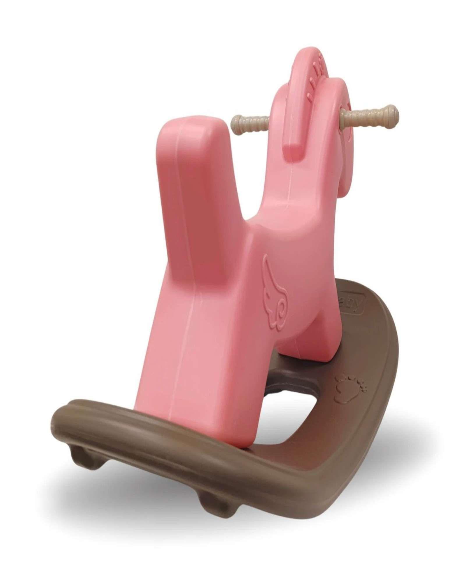 CABALLO BALANCIN ROSA NIÑA-1