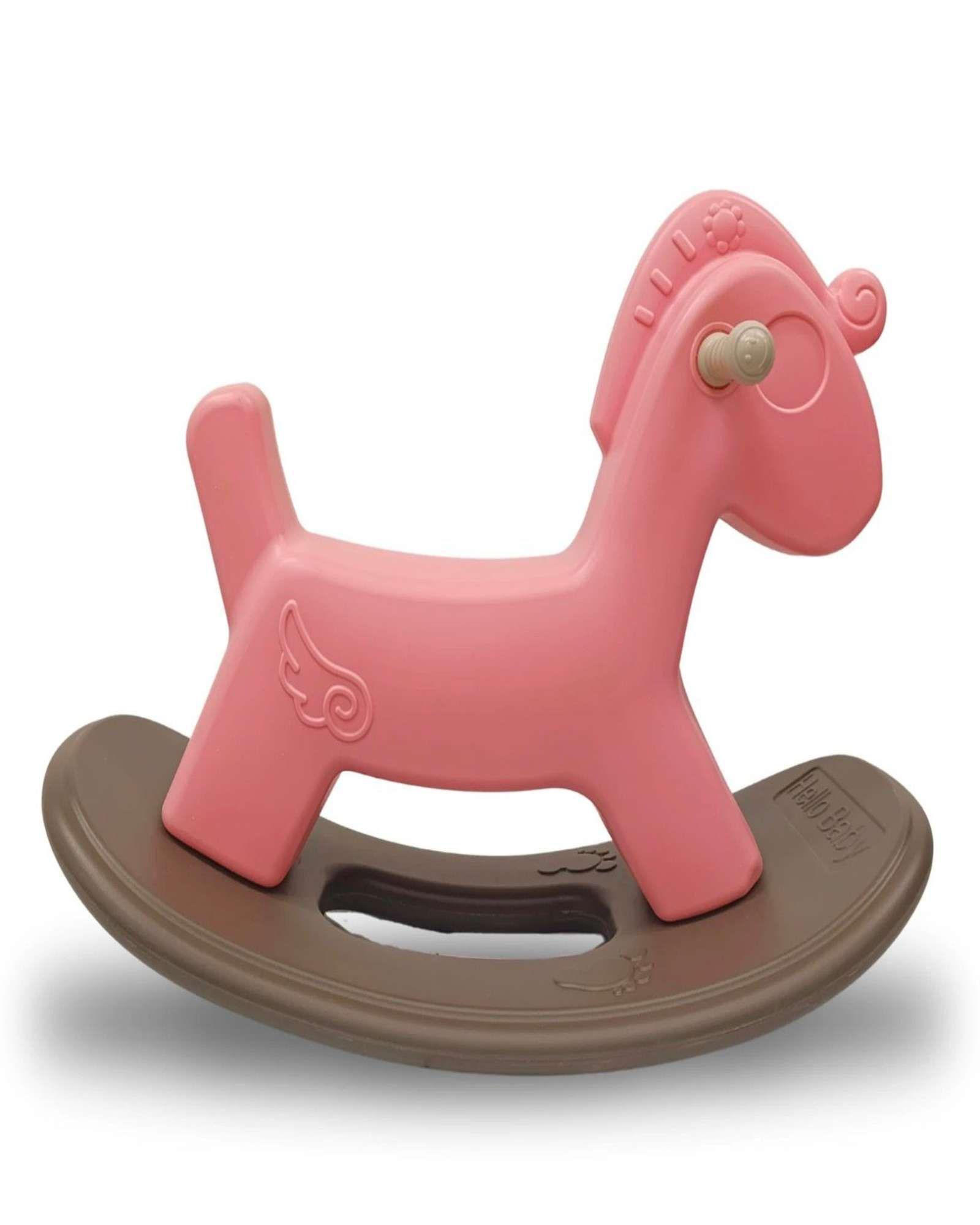 CABALLO BALANCIN ROSA NIÑA-2