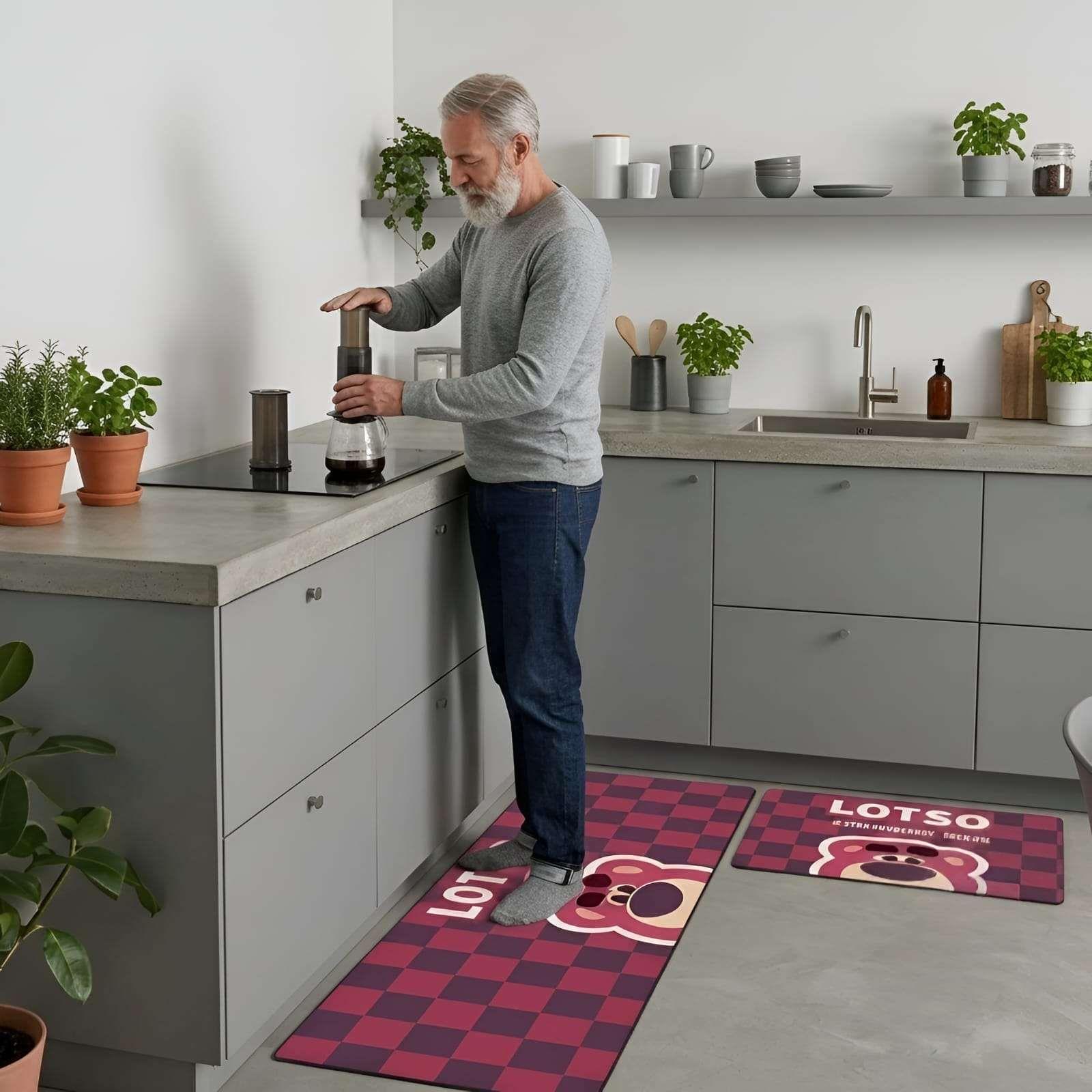 Set de Alfombras para Cocina: Diseño y Durabilidad 14-2
