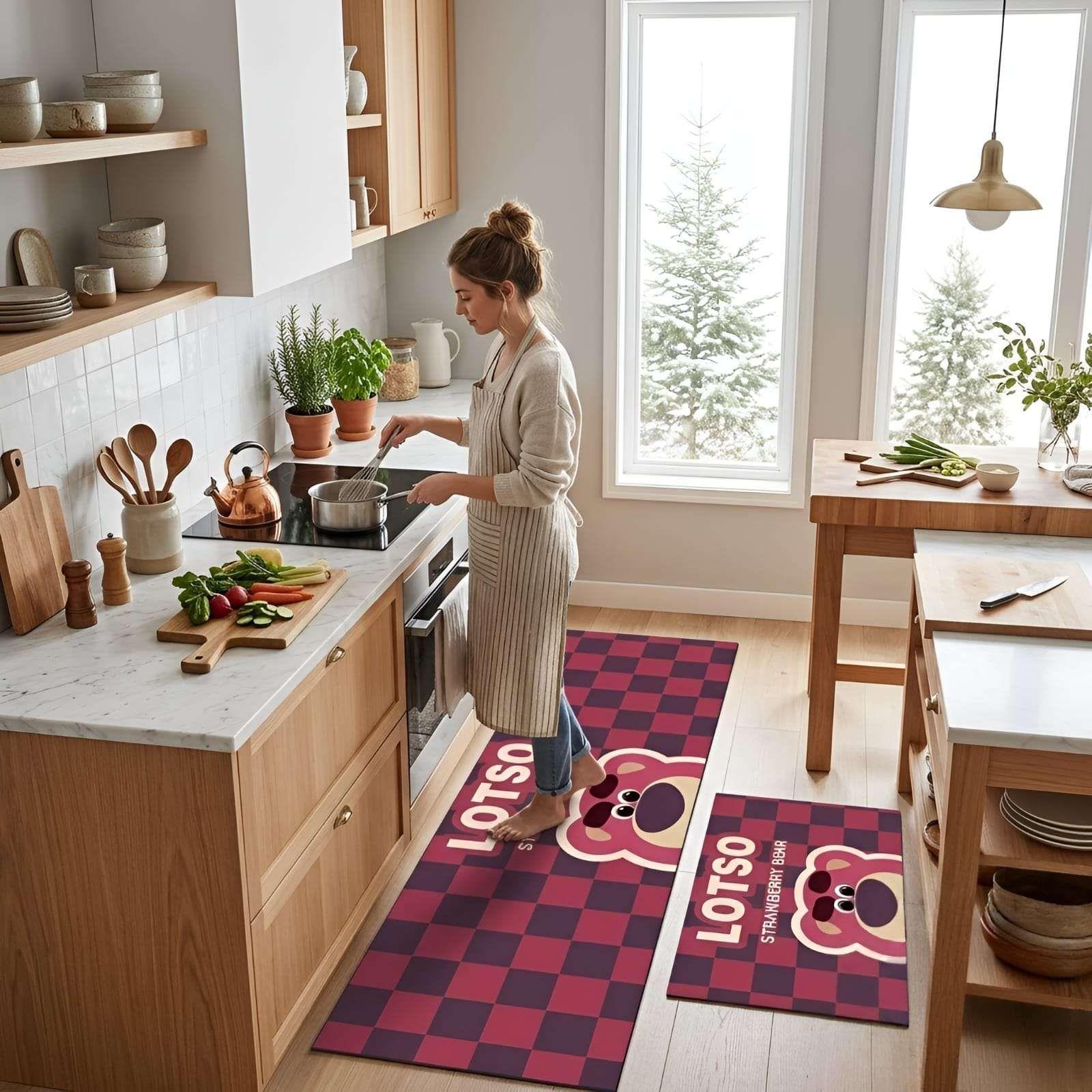 Set de Alfombras para Cocina: Diseño y Durabilidad 14-3