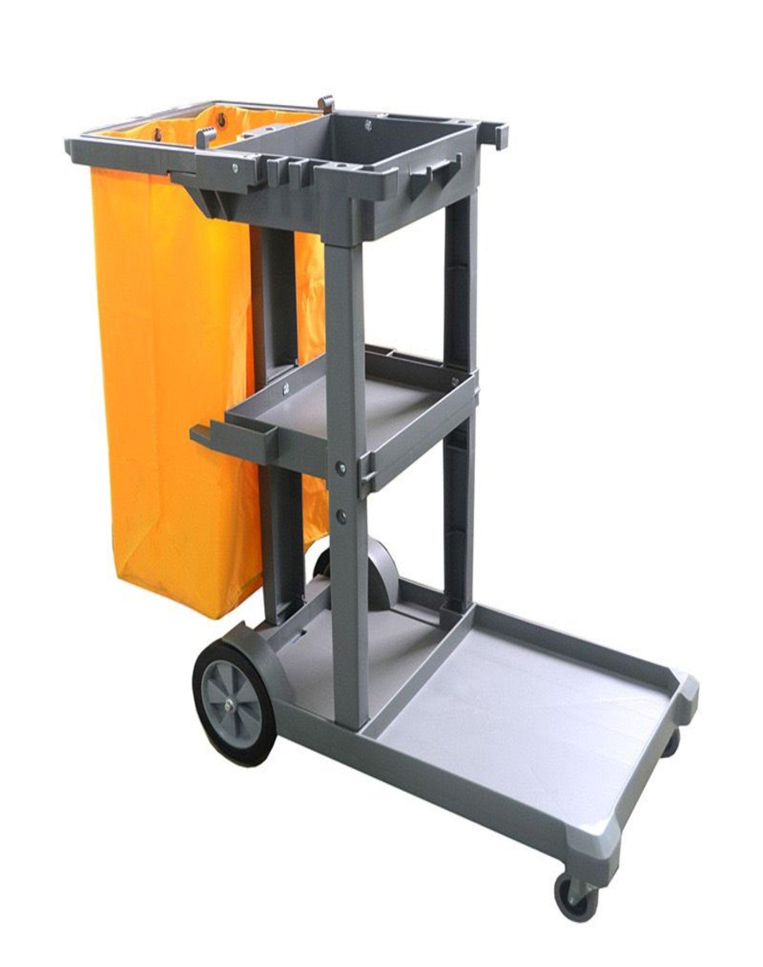 Carro Multiuso para Limpieza Completa con Ruedas-2