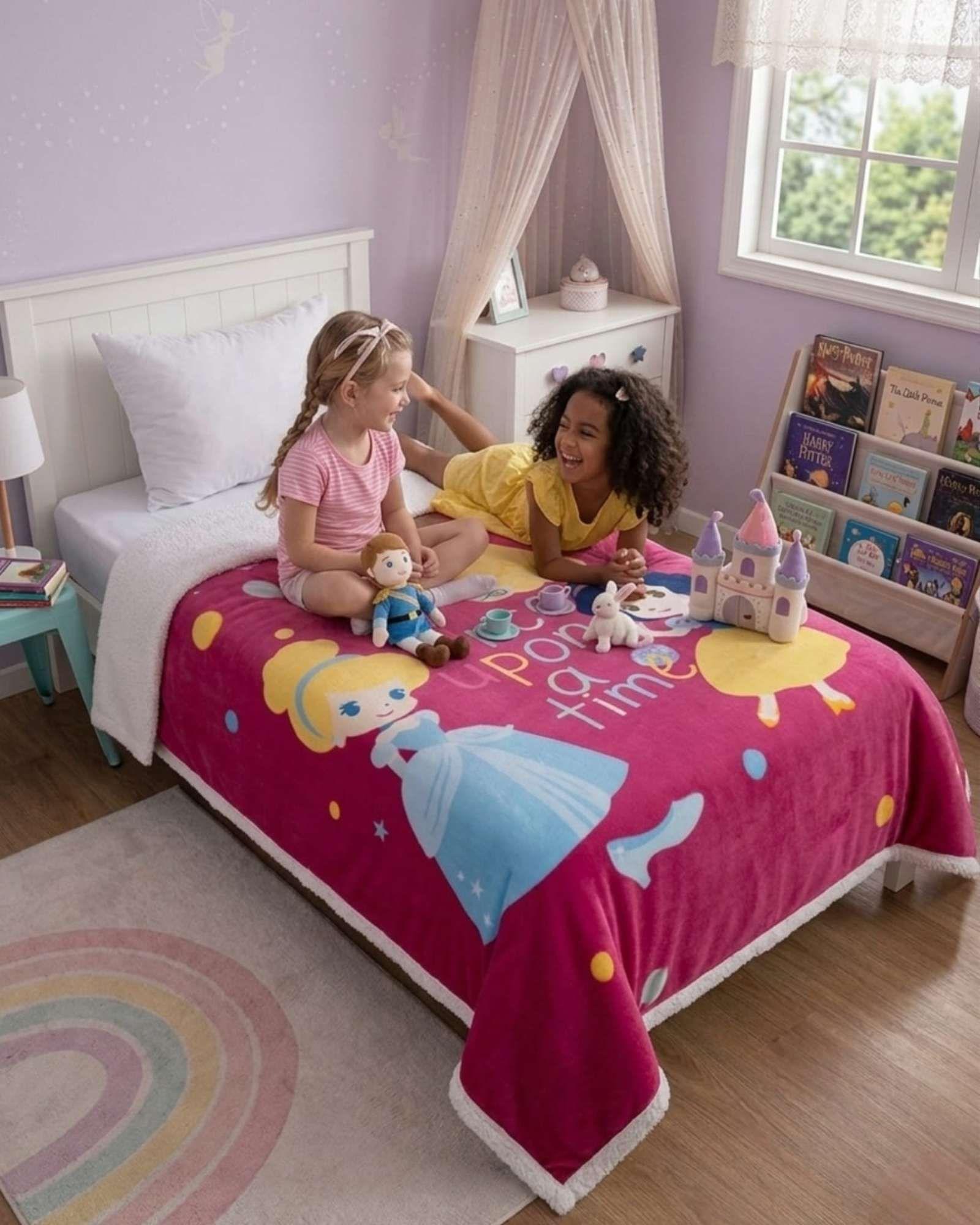 FRAZADAS POLAR SHERPA PLAZA Y MEDIA m7-3