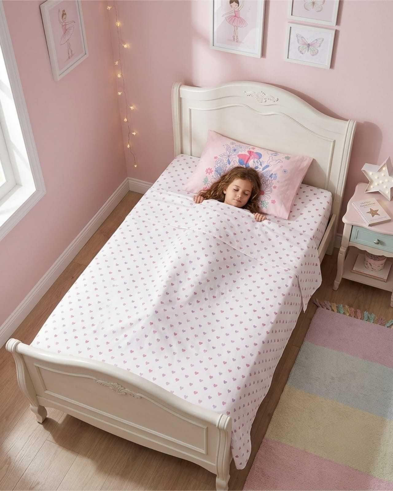 Set de Dormitorio: Set de Dormitorio Infantil 1,5 Plazas: Plumón + Sábanas 01-4