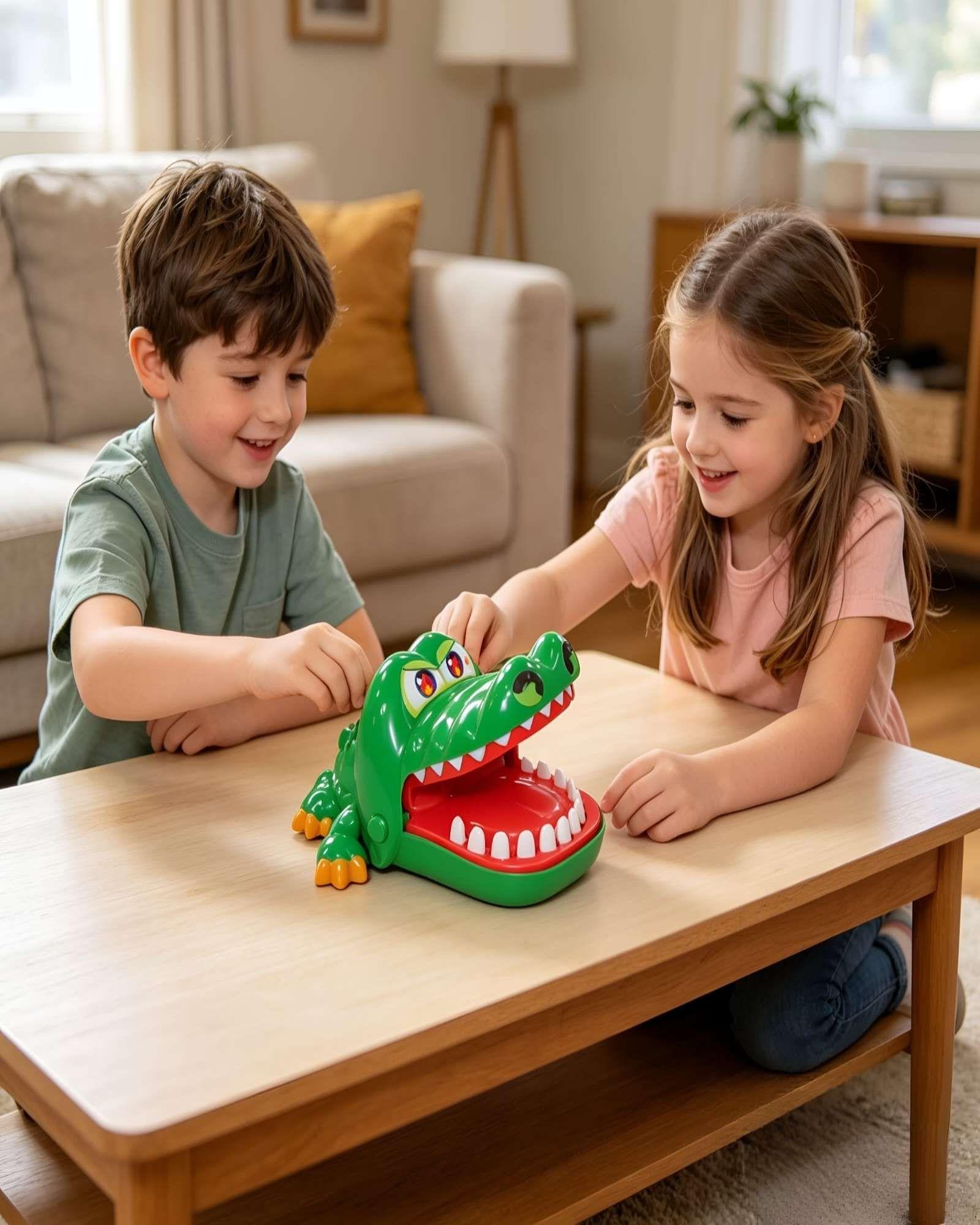 Juguete Infantil Cocodrilo Dentista Juego De Habilidad-3